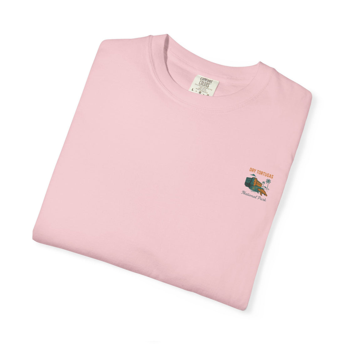 Dry Tortugas National Park Poster T-shirt | Vintage Fort Illustration