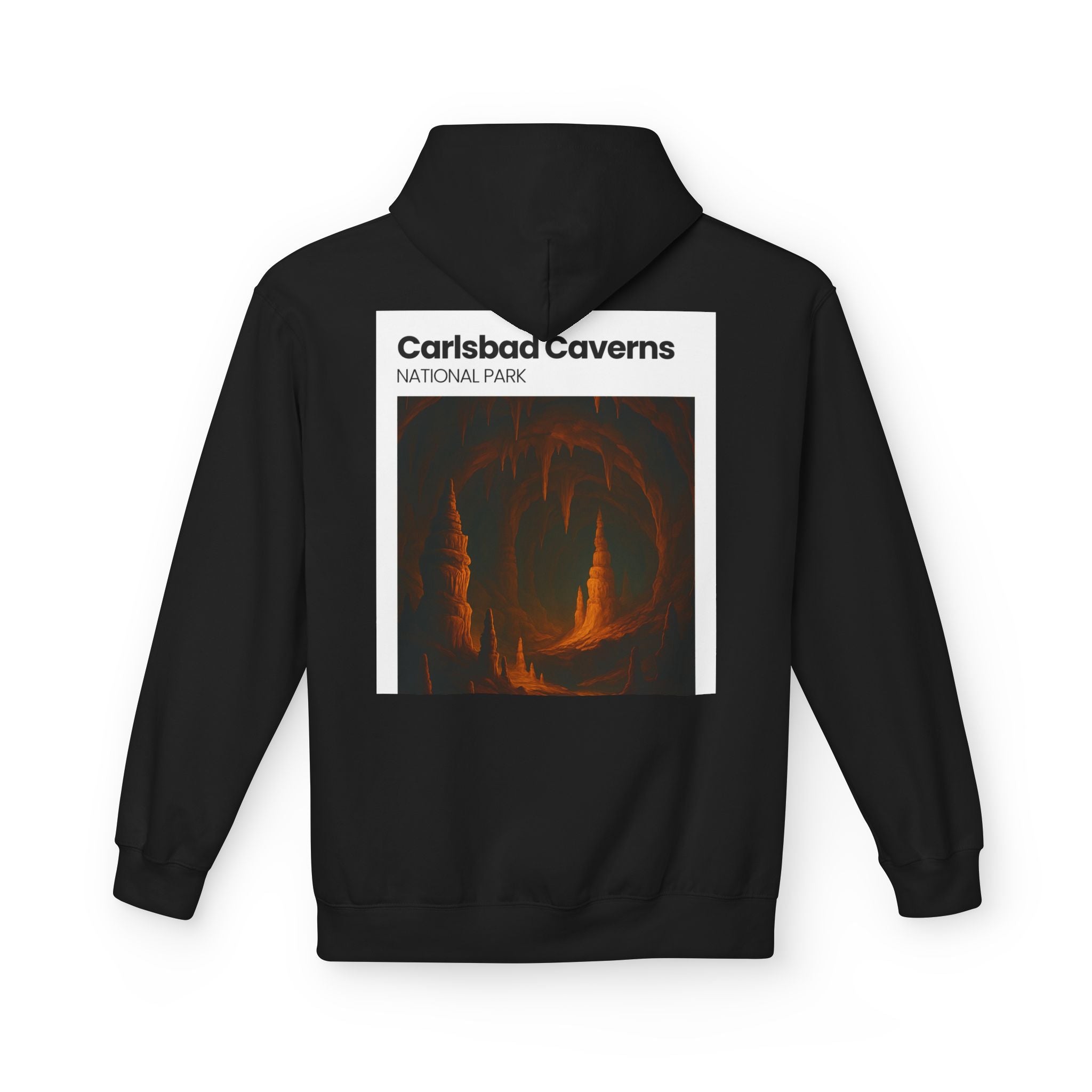 Carlsbad Caverns National Park Hoodie | Cave Stalactite Stalagmite Design