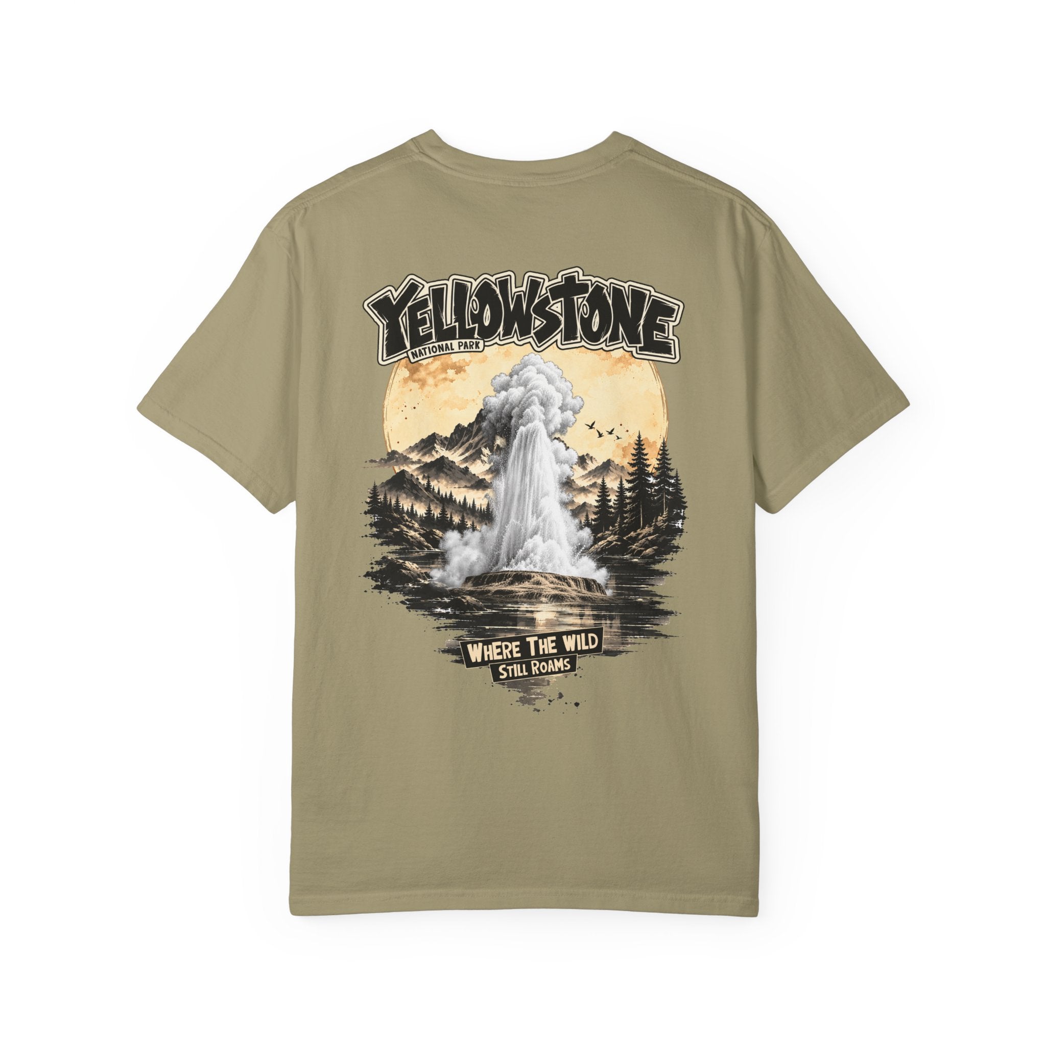 Yellowstone Old Faithful – Where the Wild Still Roams T-Shirt