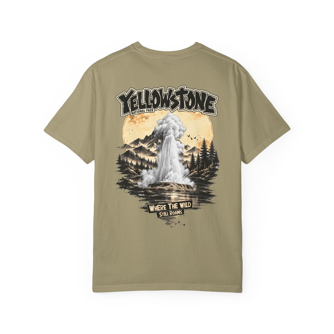 Yellowstone Old Faithful – Where the Wild Still Roams T-Shirt