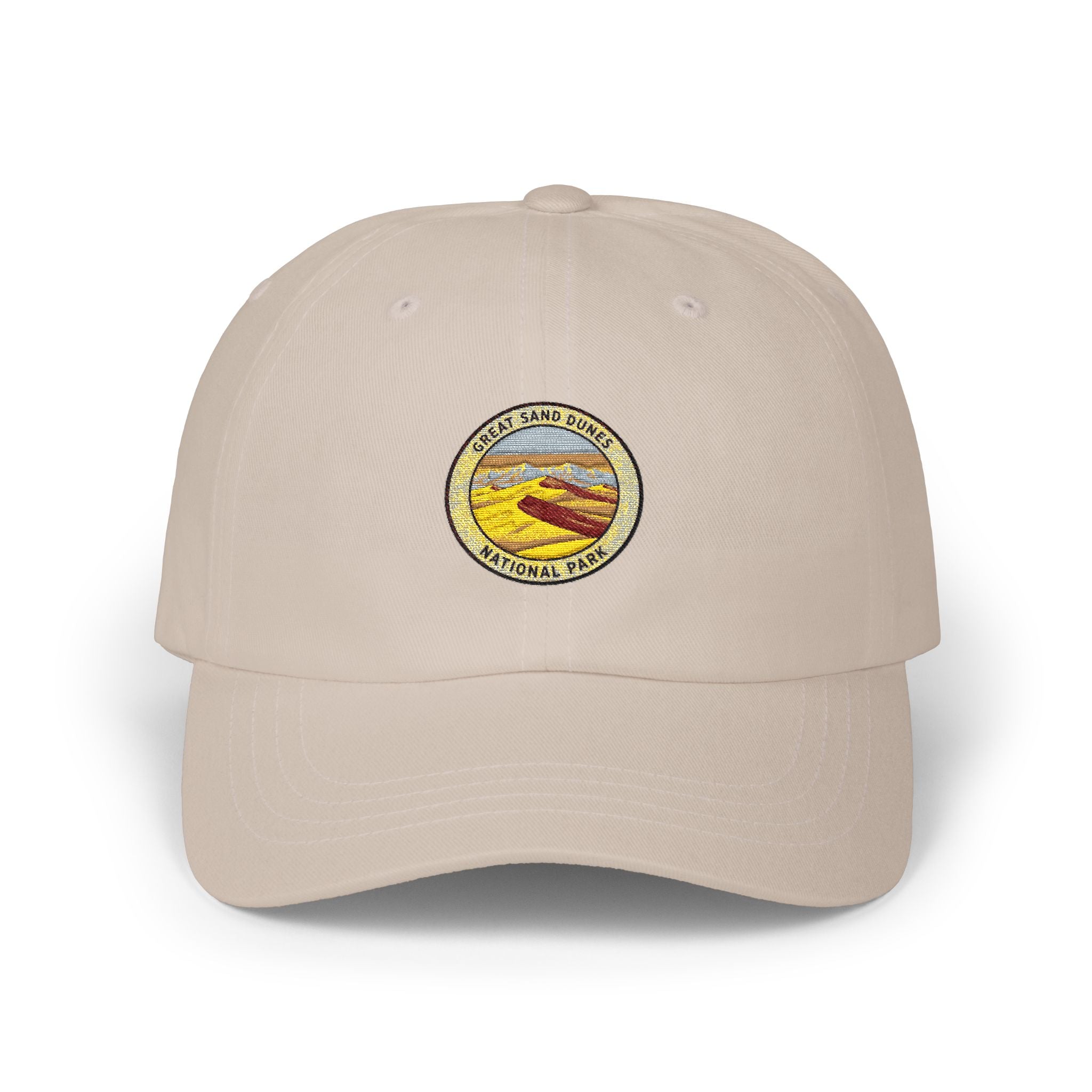 Yellow Mesa Landscape Dad Cap | National Park Patch Embroidery