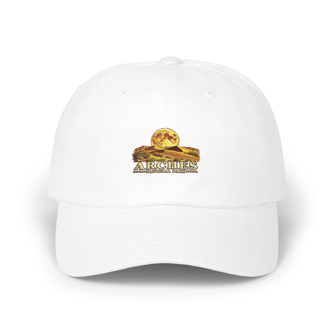 Arches National Park Desert Moon Dad Cap