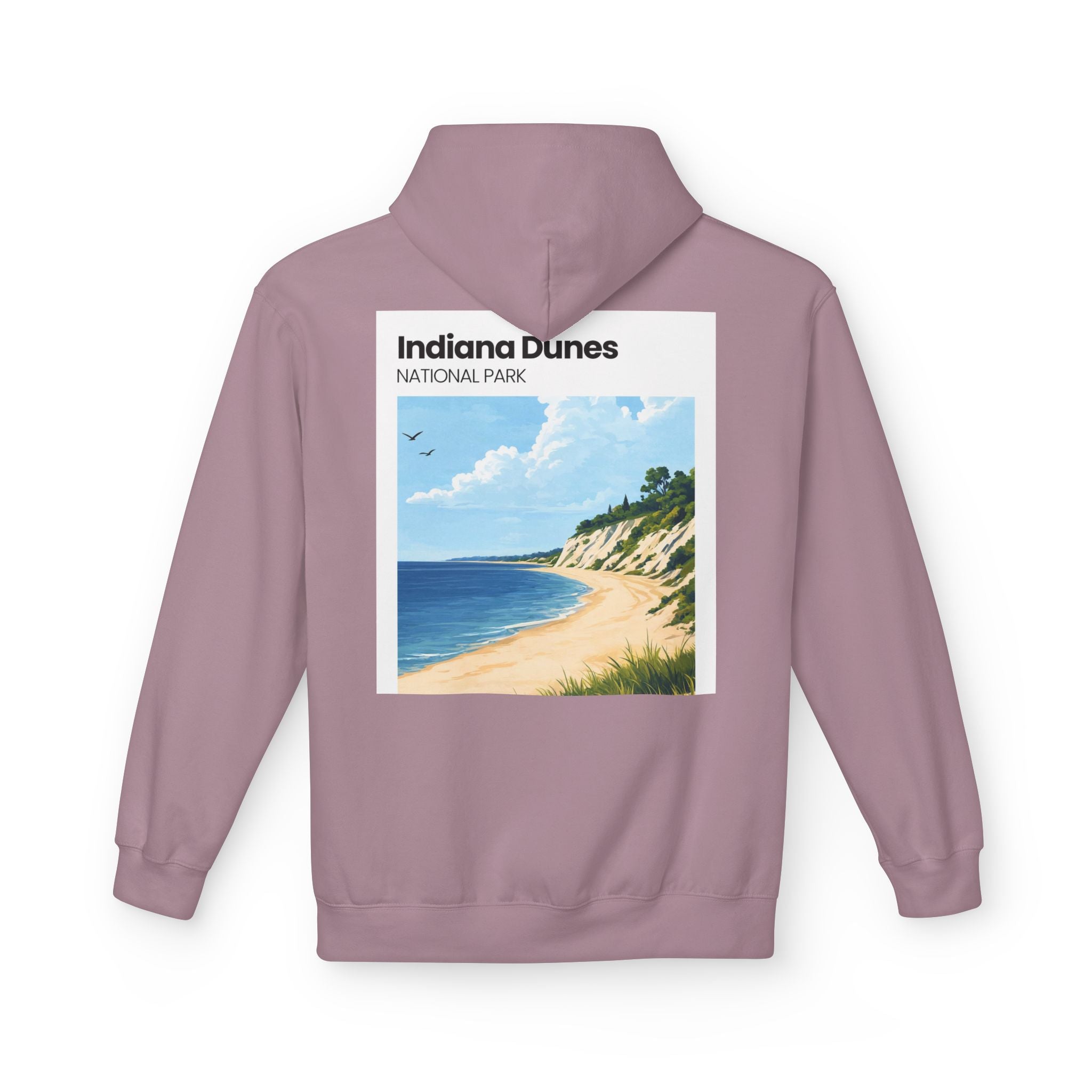 Indiana Dunes National Park Beach Hoodie | Vintage Travel Scenic Sweatshirt