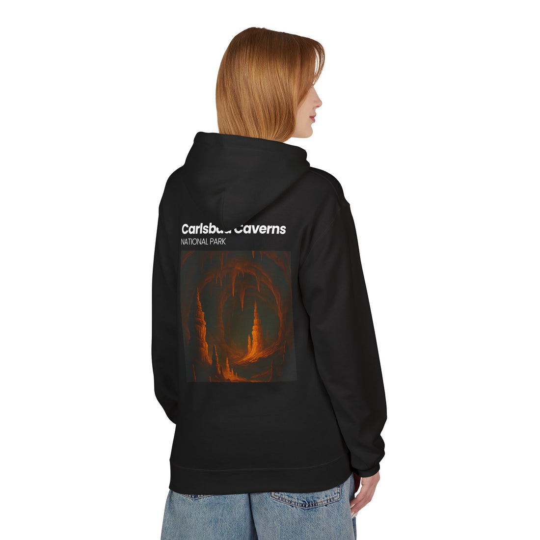 Carlsbad Caverns National Park Hoodie | Cave Stalactite Stalagmite Design