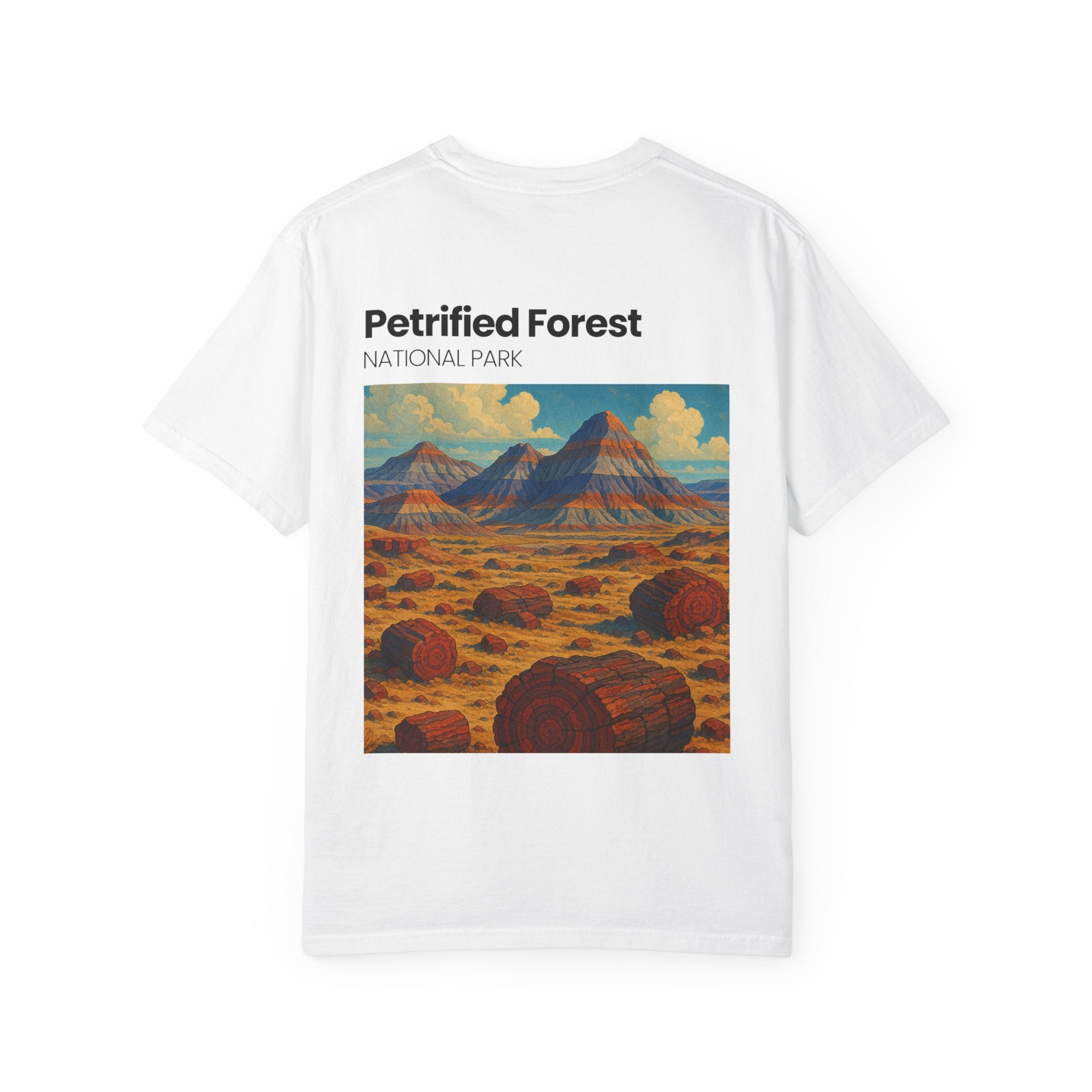 Petrified Forest National Park Poster T-shirt | Vintage Landscape Print