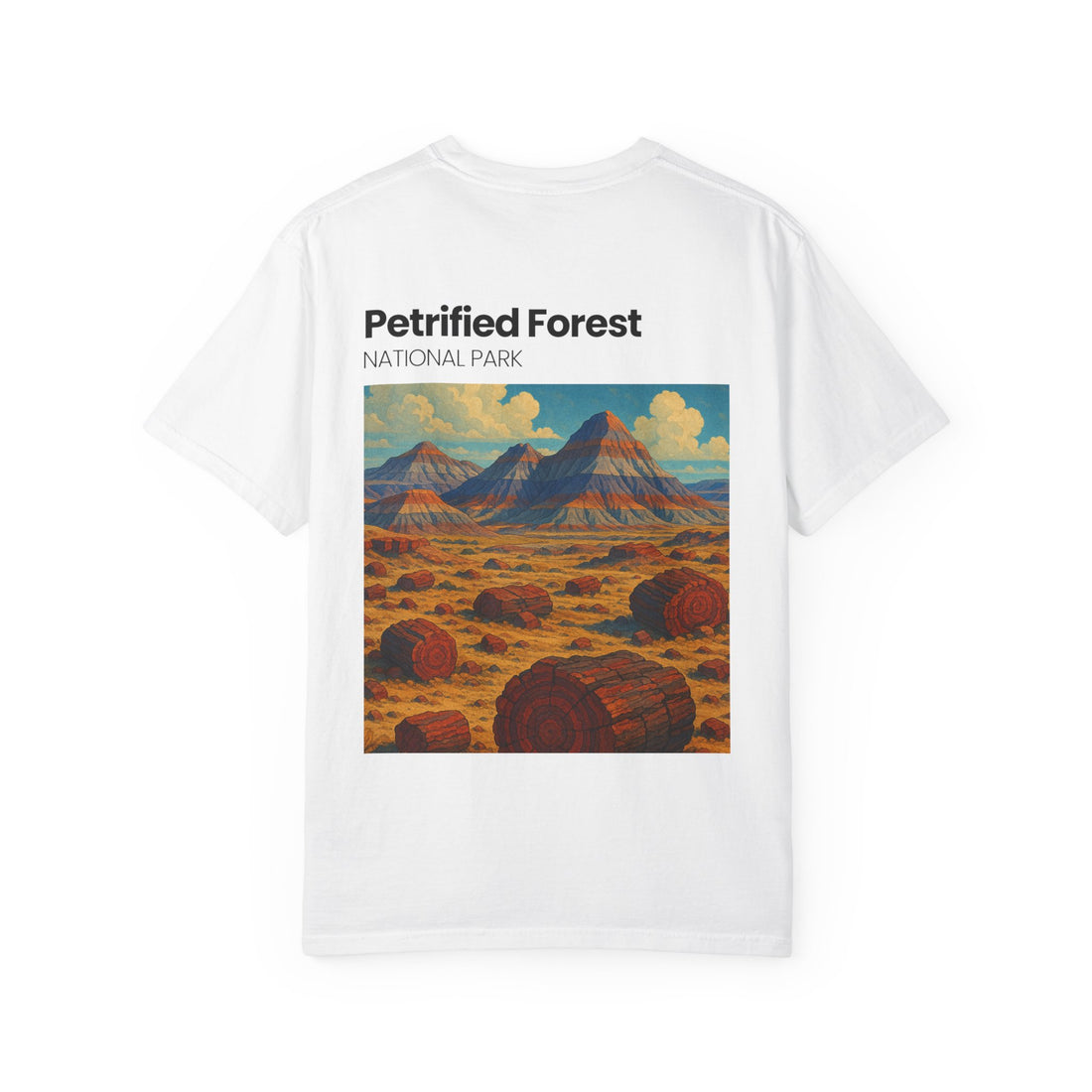 Petrified Forest National Park Poster T-shirt | Vintage Landscape Print