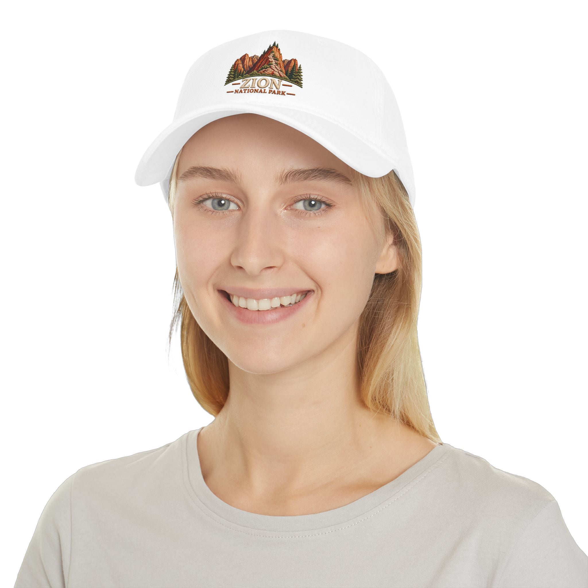 Angels Landing Zion National Park Vintage Graphic Cap
