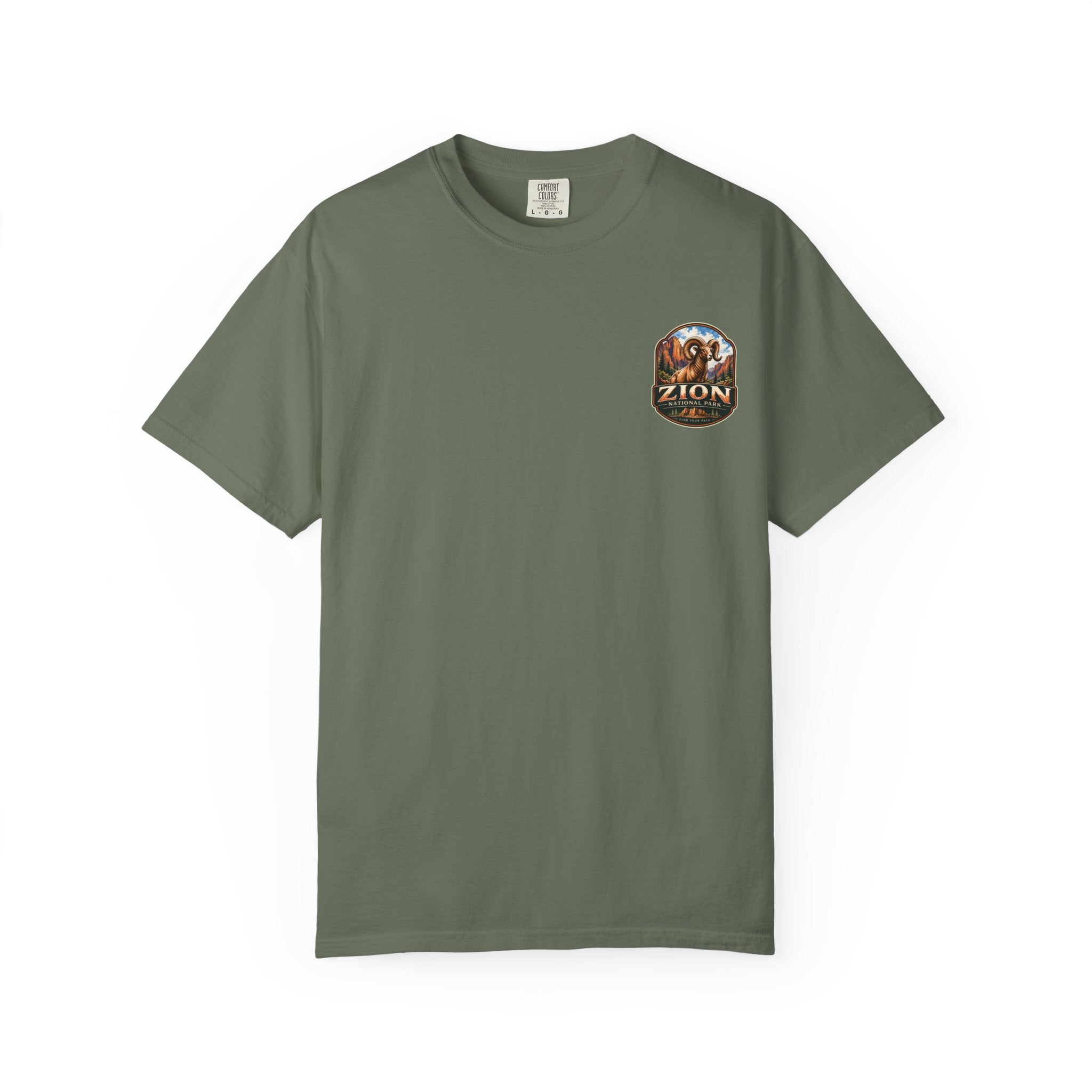 Bighorn Sheep Zion National Park Vintage Graphic T-Shirt