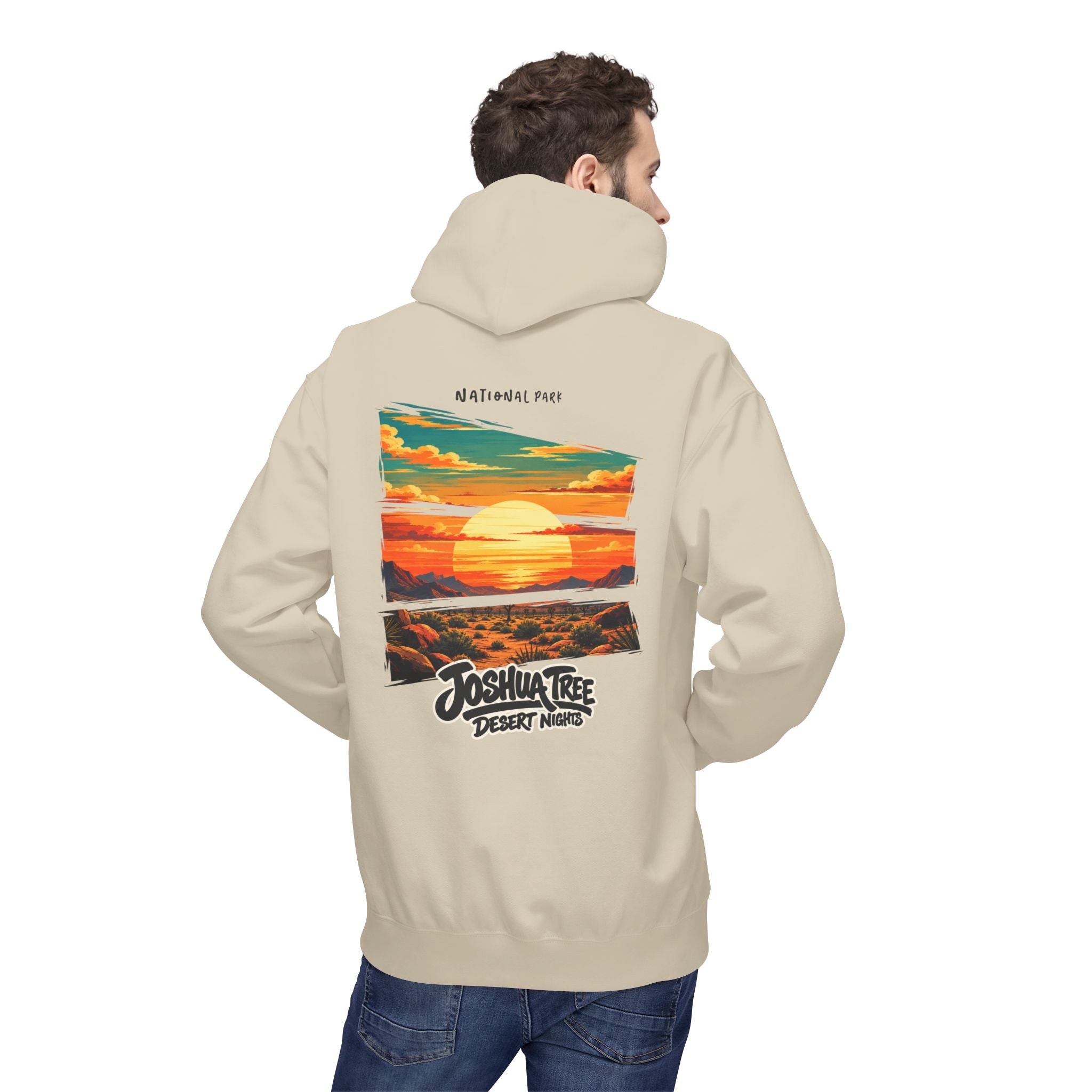 Joshua Tree National Park – Desert Sunset Graphic Hoodie