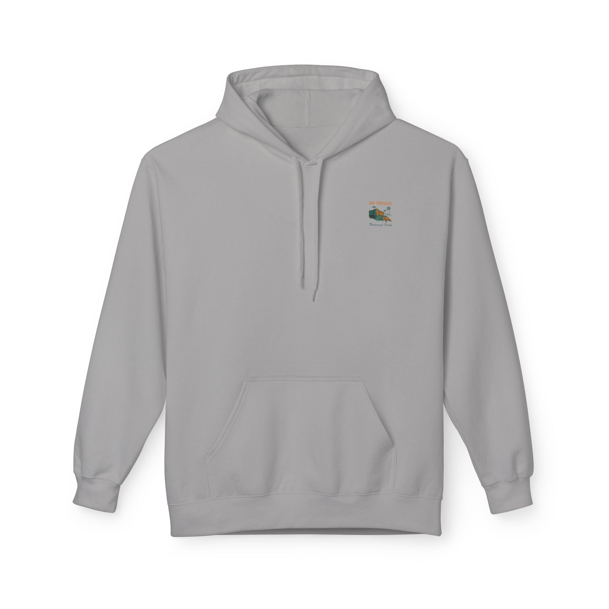 Dry Tortugas National Park Hoodie | Retro Fort Illustration