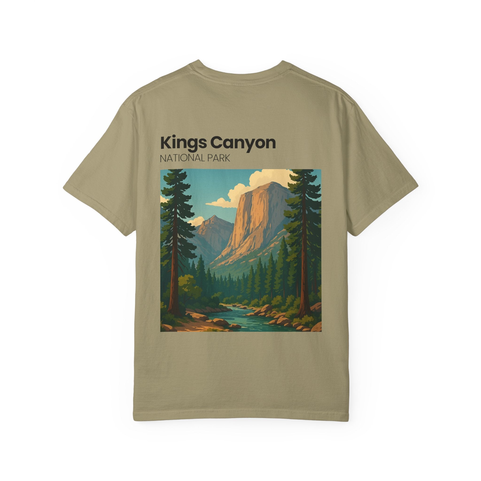 Kings Canyon National Park landscape T-Shirt | vintage park poster tee