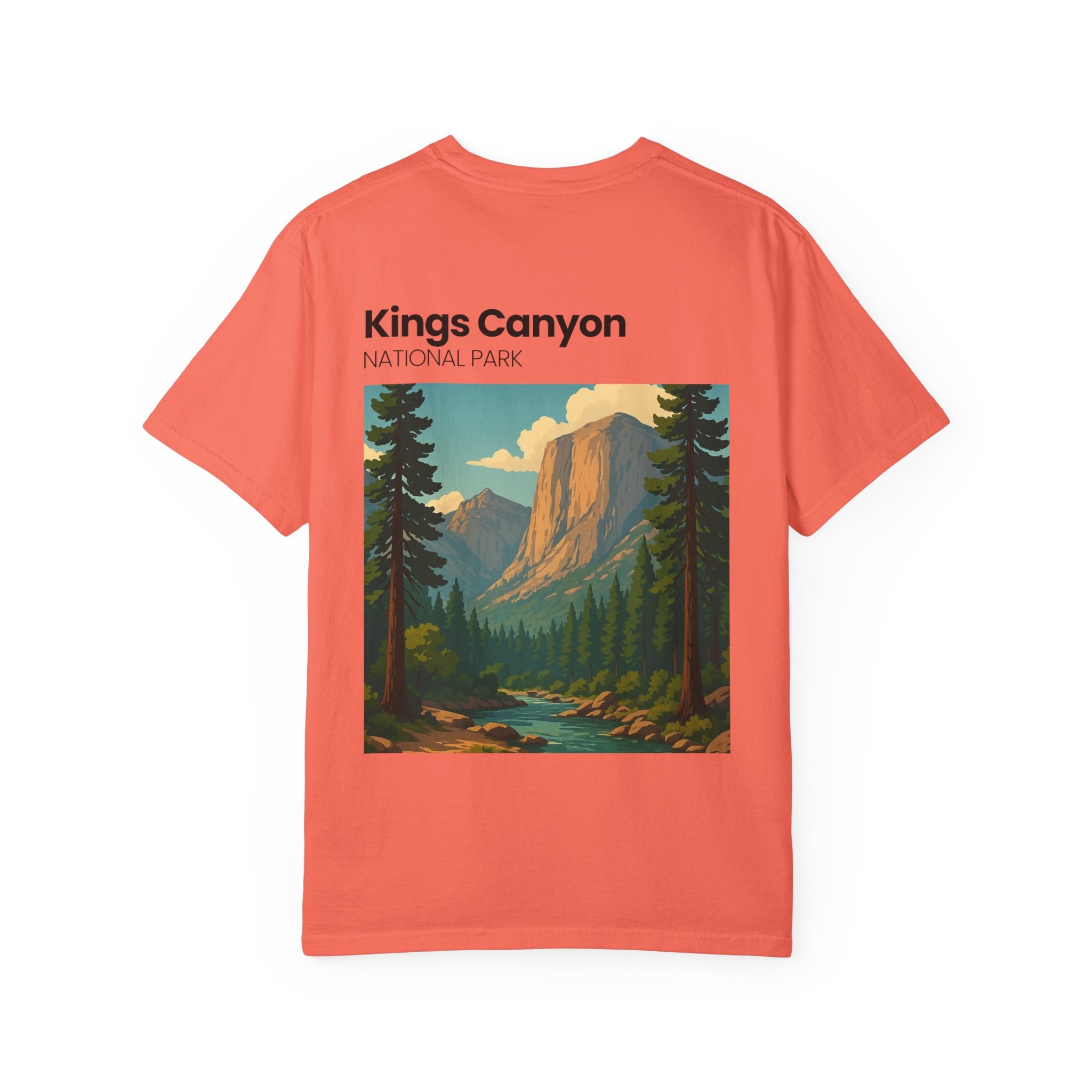 Kings Canyon National Park landscape T-Shirt | vintage park poster tee