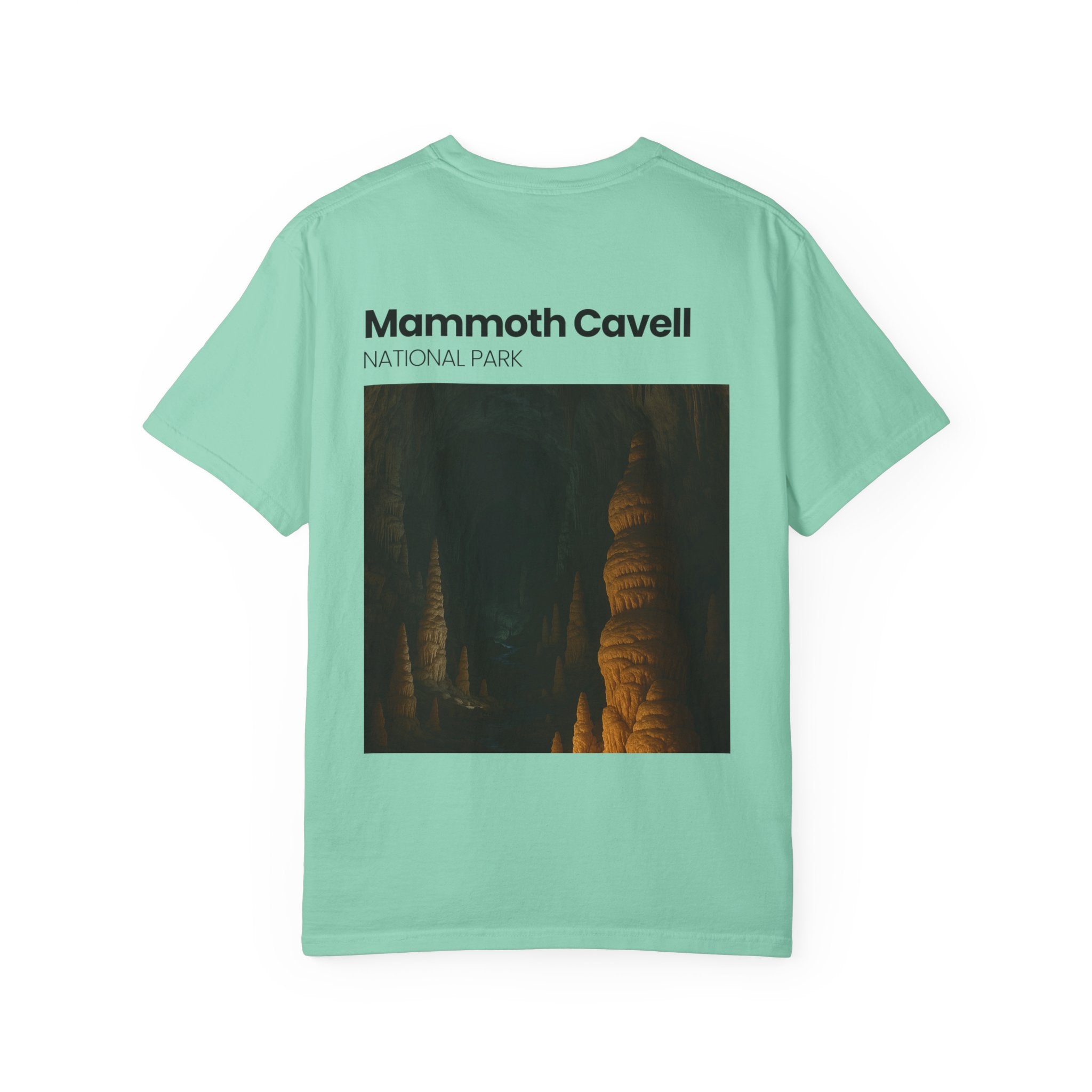 Mammoth Cavell National Park T-shirt | Cave Stalactite Photo Tee
