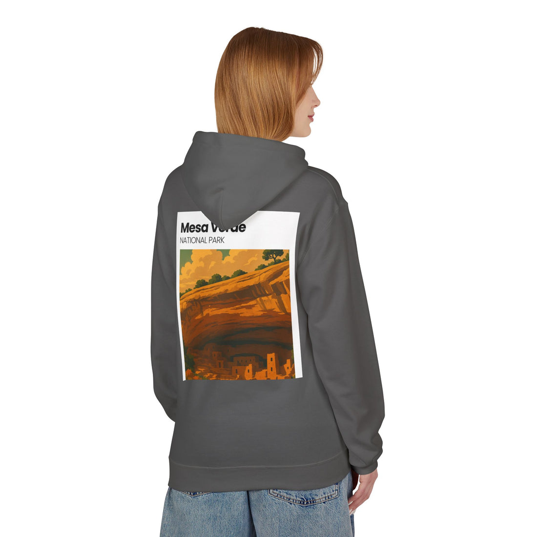 Mesa Verde National Park Hoodie | Cliff Dwelling Landscape Print