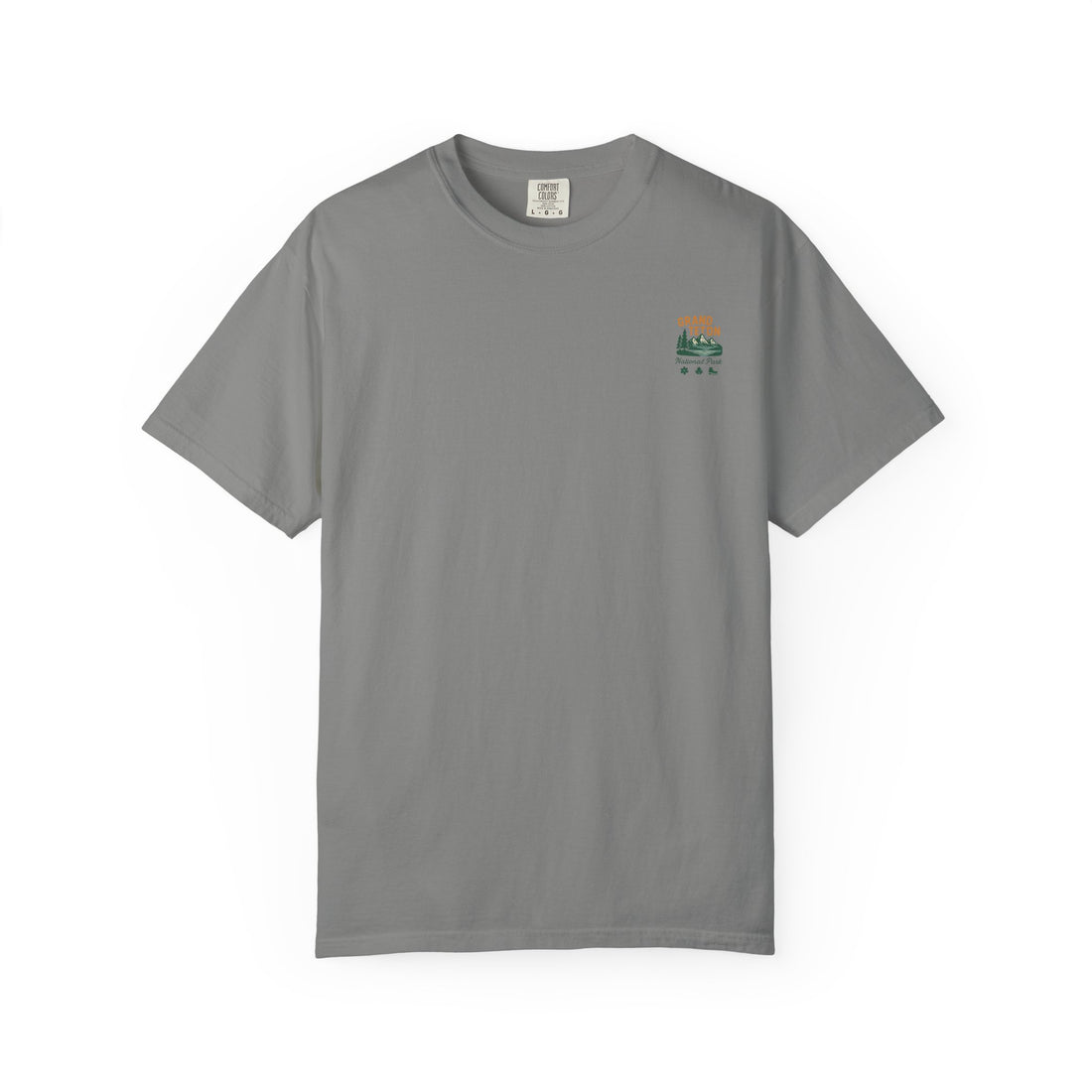Grand Teton National Park Moose T-Shirt | Vintage Mountain Landscape
