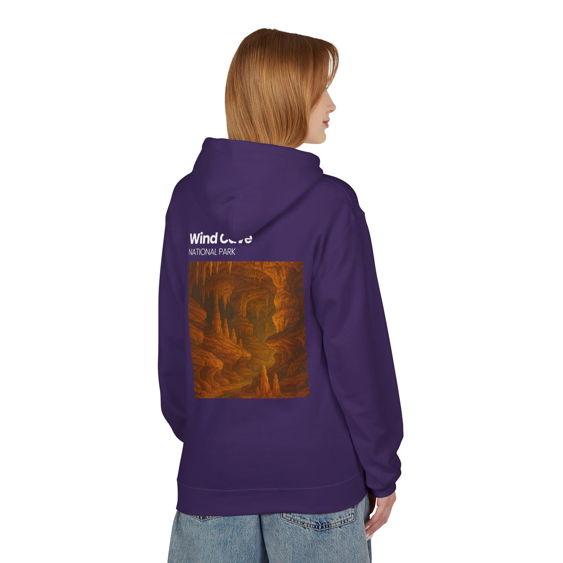 Wind Cave National Park Hoodie | Cave Artwork Pullover