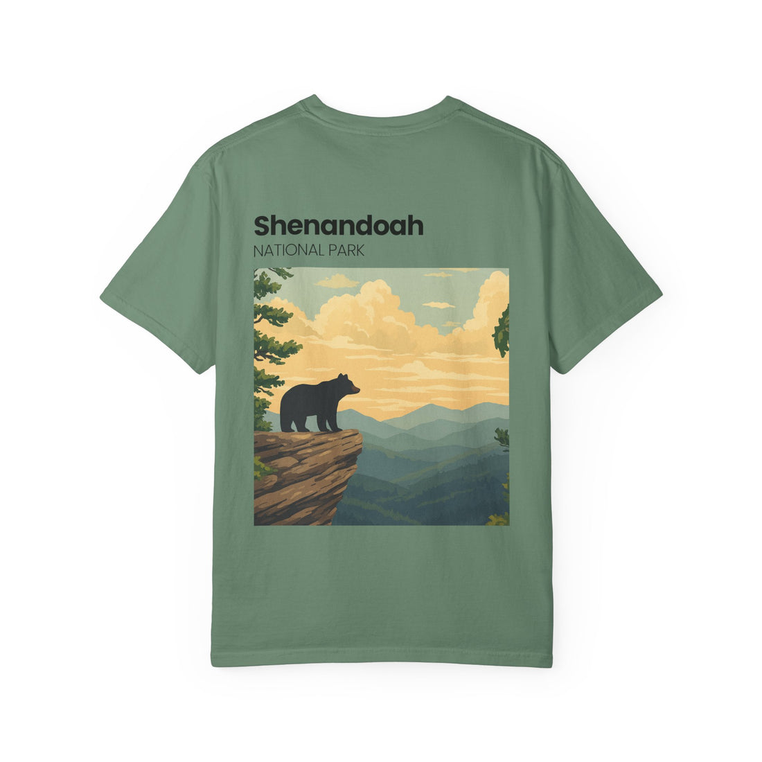 Shenandoah National Park Bear Graphic T-Shirt | Scenic Nature Design