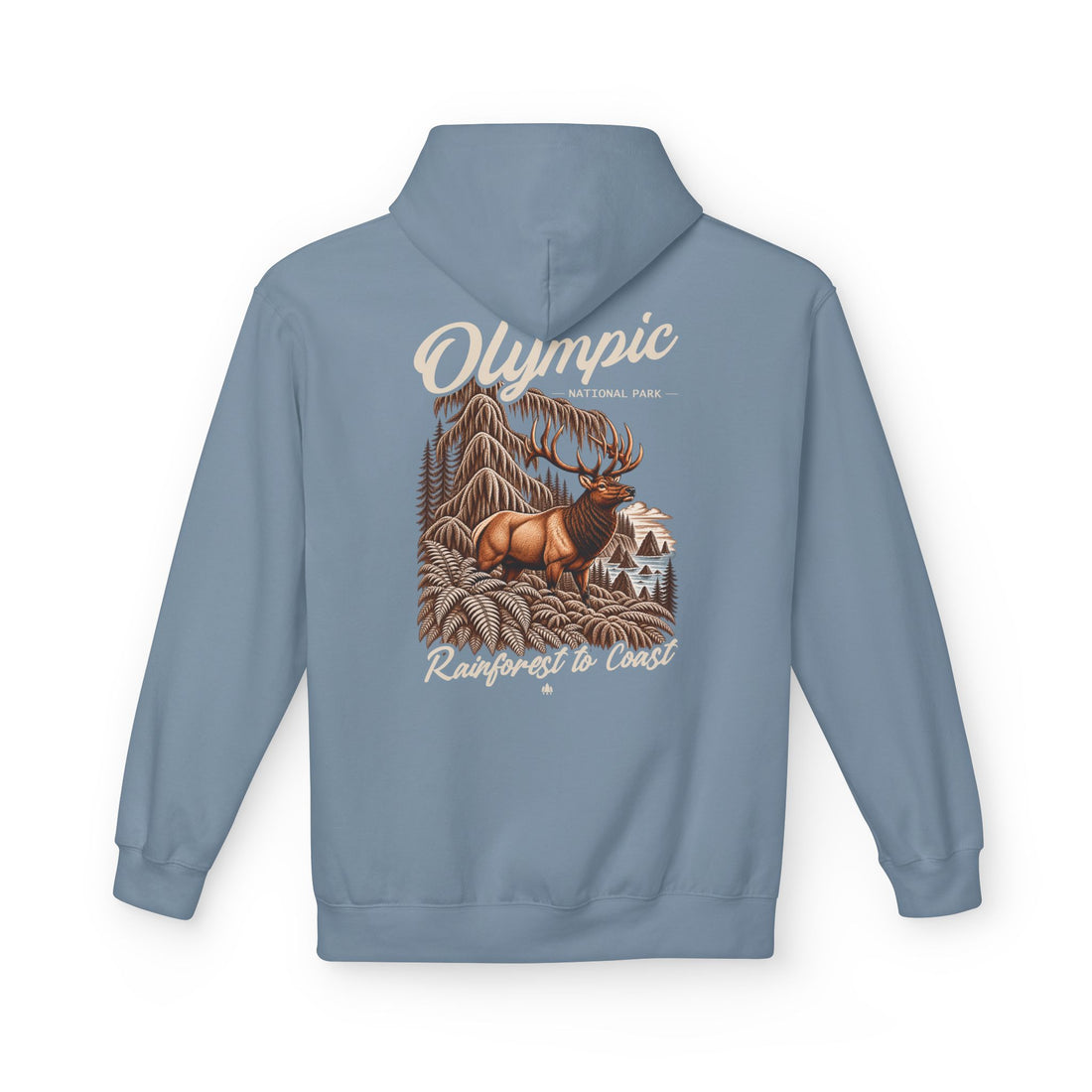 Olympic National Park Roosevelt Elk Graphic Hoodie