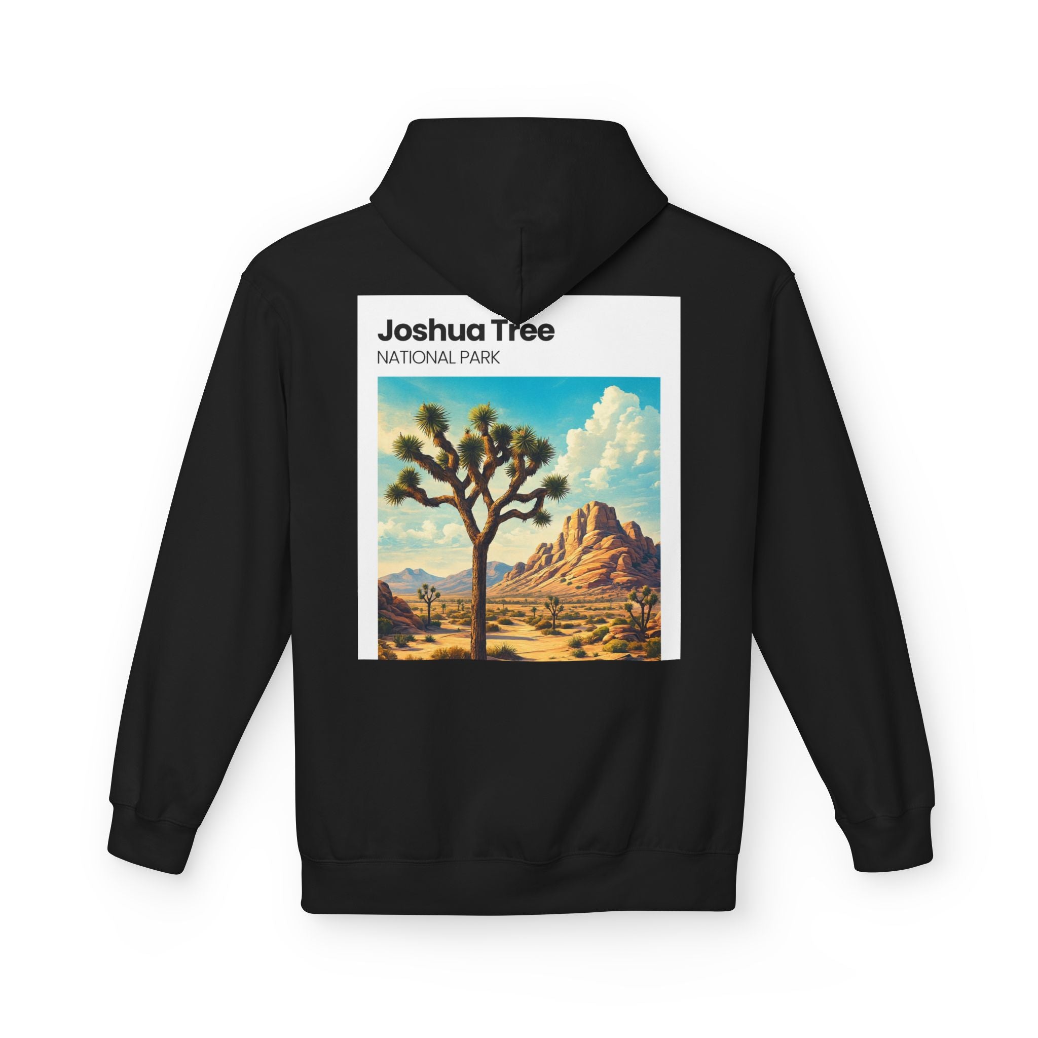 Joshua Tree National Park Hoodie | Vintage Desert Landscape