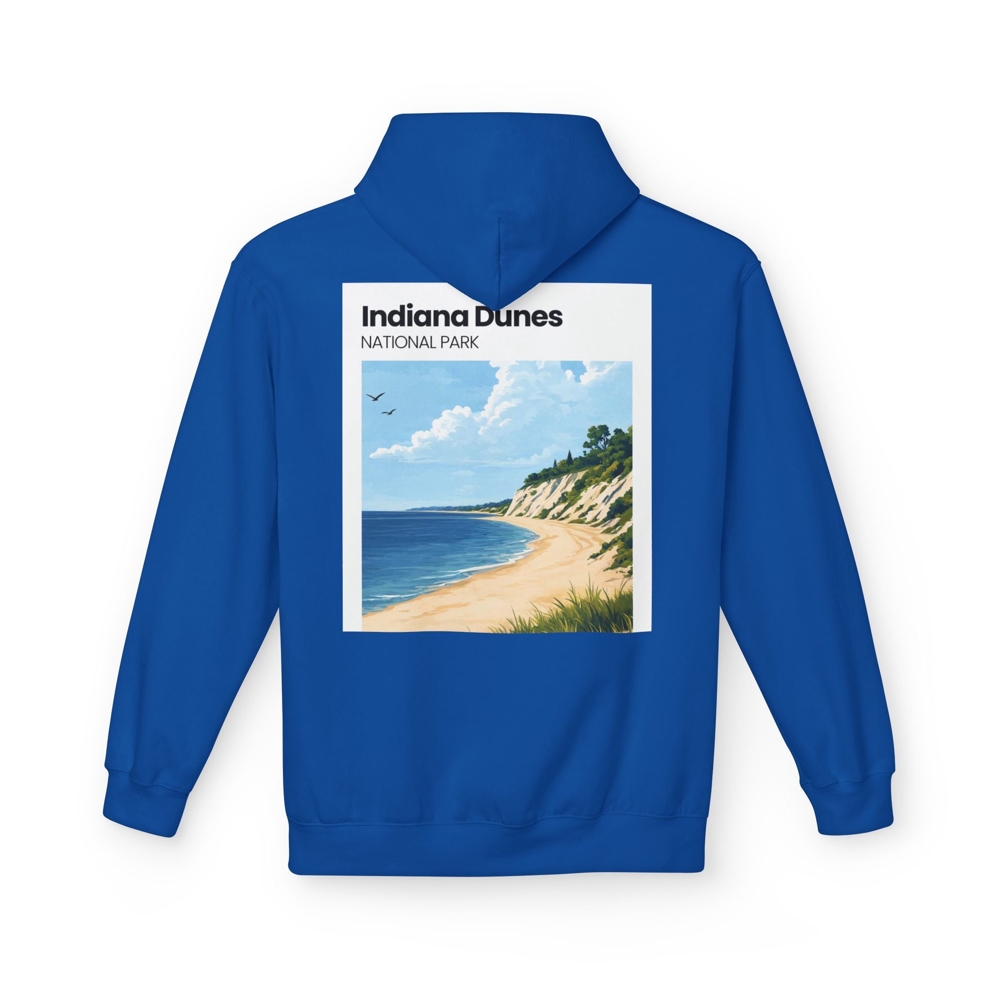 Indiana Dunes National Park Beach Hoodie | Vintage Travel Scenic Sweatshirt