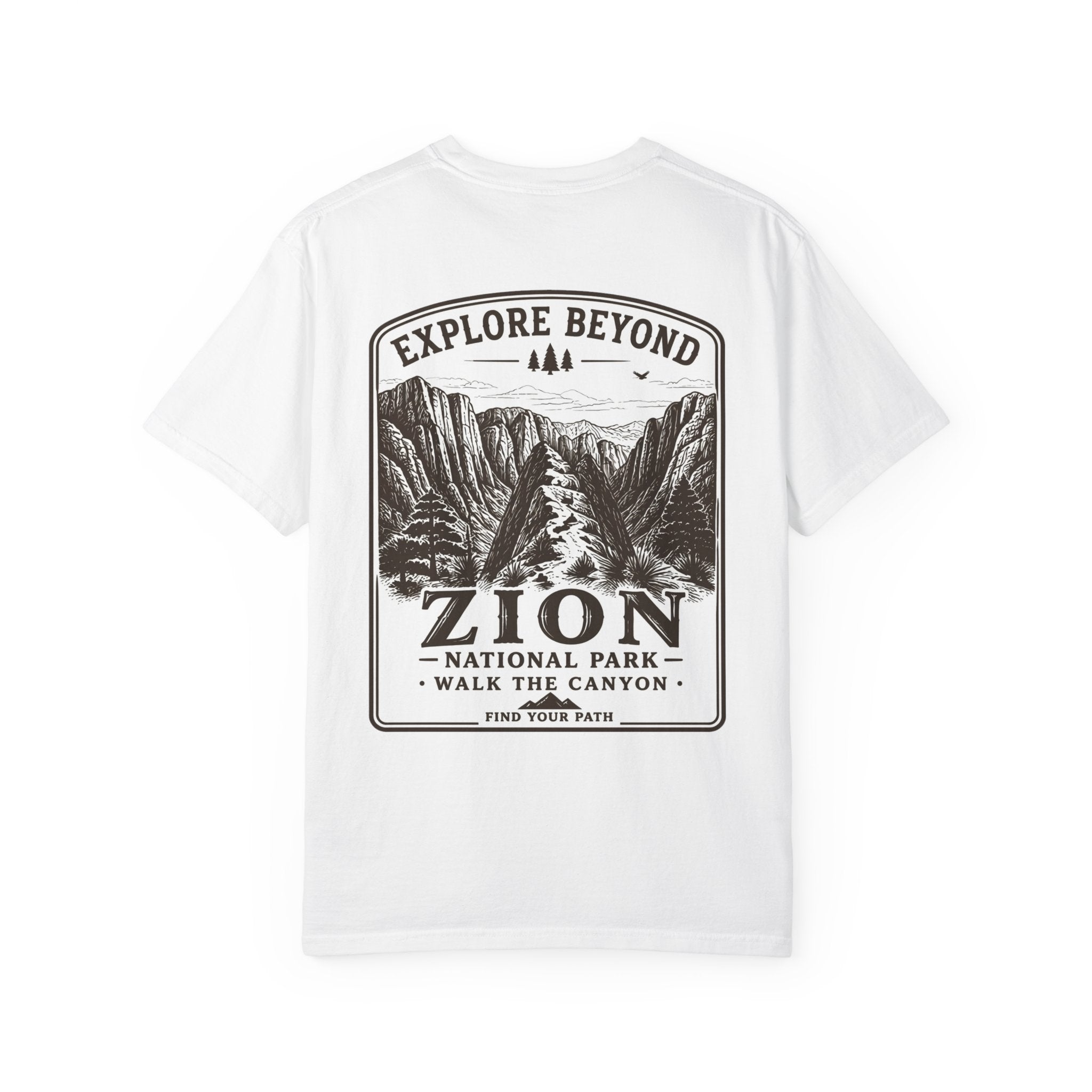 Angels Landing Zion National Park Vintage Graphic T-Shirt