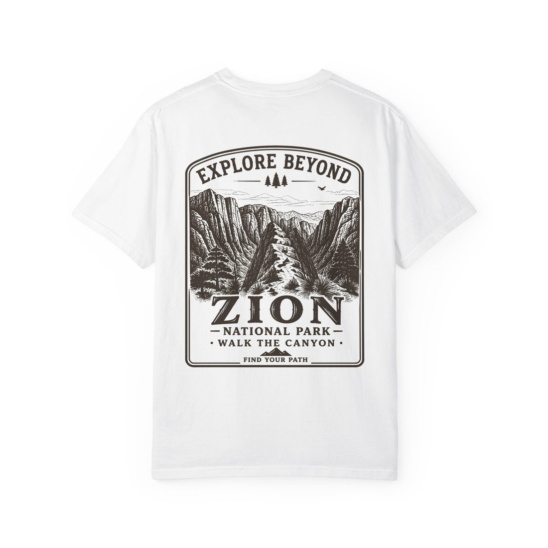 Angels Landing Zion National Park Vintage Graphic T-Shirt