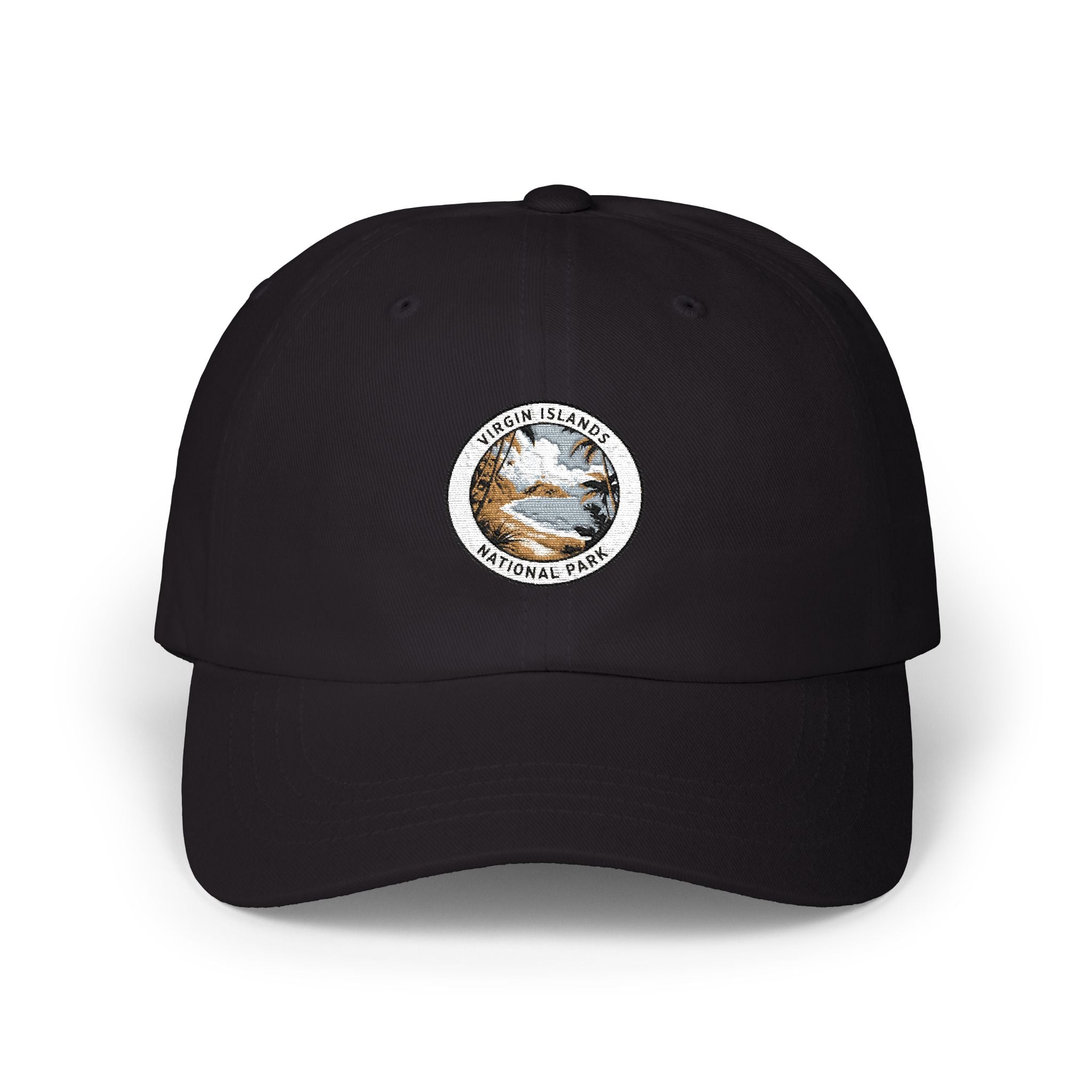 Virgin Islands Yellowstone National Park logo Dad Cap | Vintage Park Emblem hat