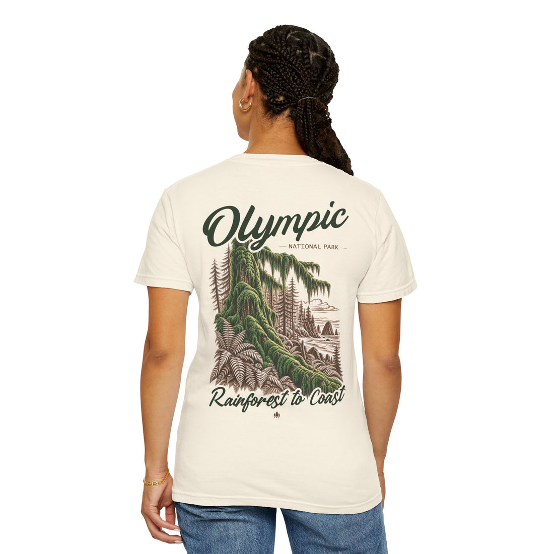 Olympic National Park Hoh rainforest Graphic T-Shirt
