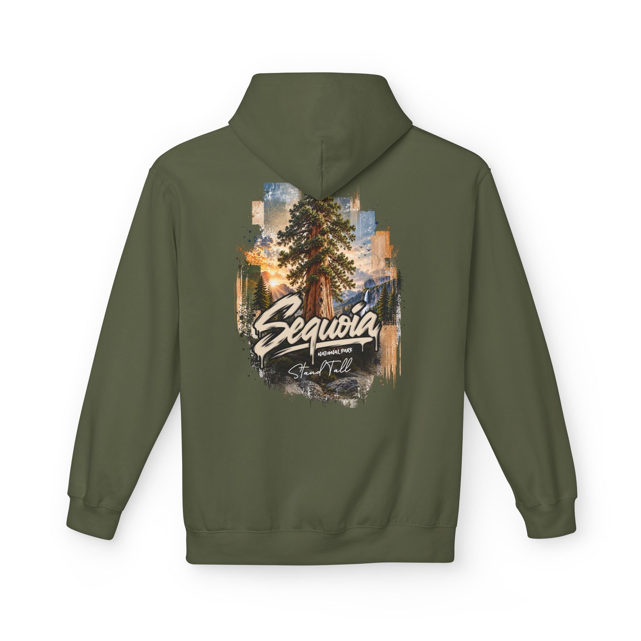 Sequoia National Park – Giant Sequoia Stand Tall Graphic Hoodie
