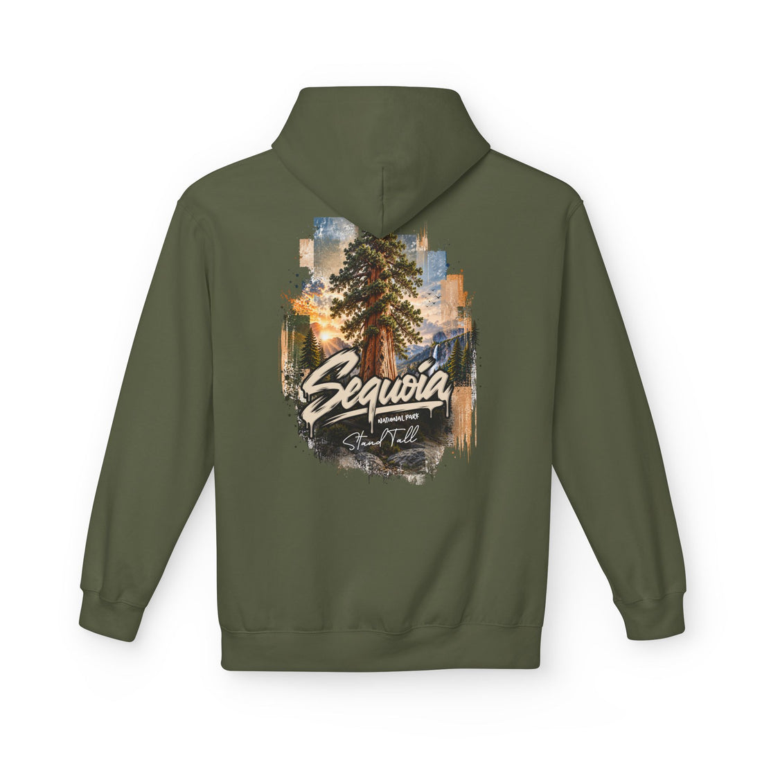 Sequoia National Park – Giant Sequoia Stand Tall Graphic Hoodie