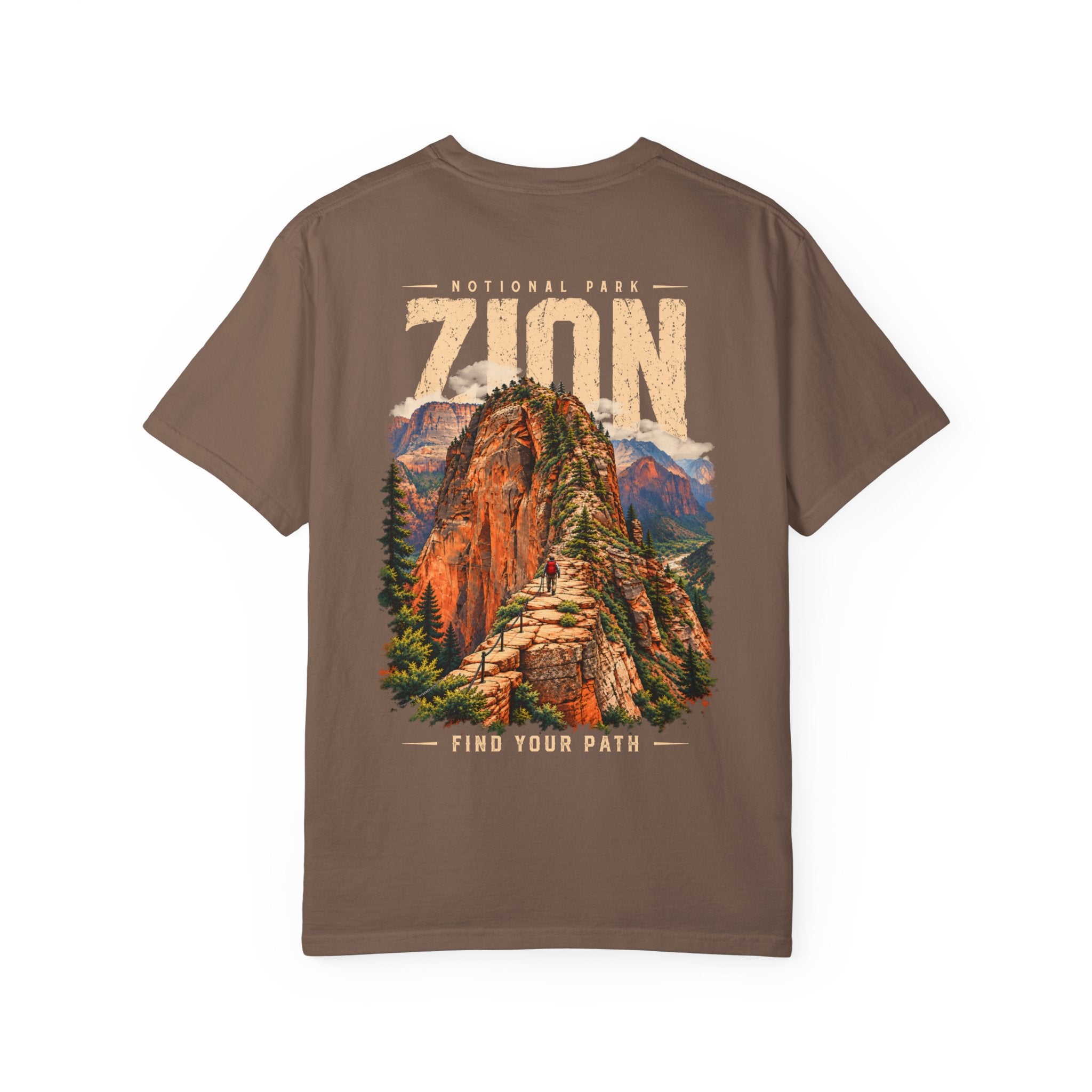 Angels Landing Zion National Park Vintage Graphic T-Shirt