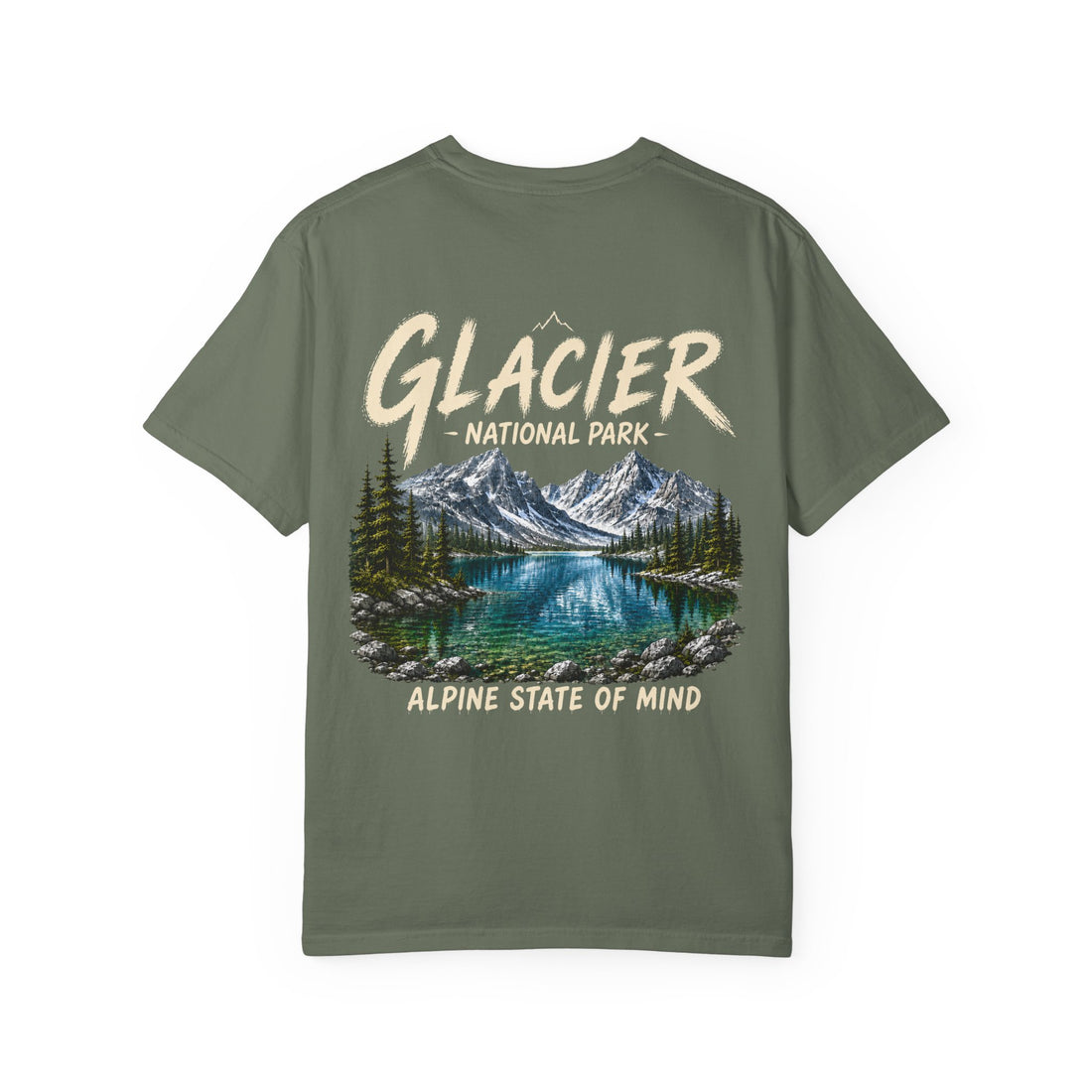Glacier National Park Alpine Lake T-Shirt