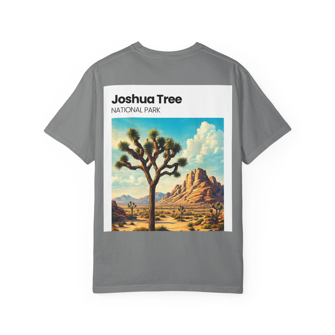 Joshua Tree National Park Vintage Landscape T-Shirt | Desert Scene Tee
