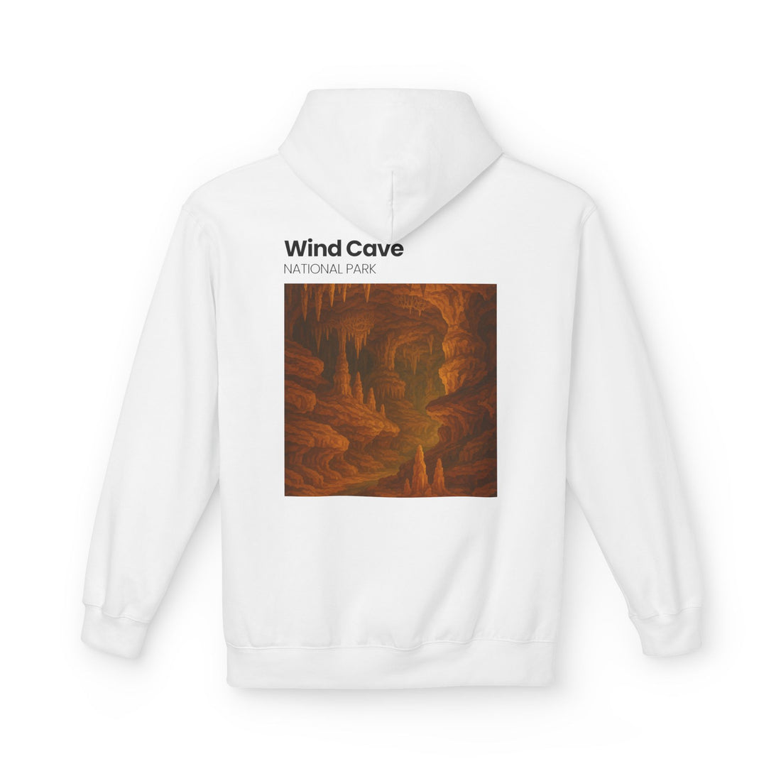 Wind Cave National Park Hoodie | Cave Artwork Pullover