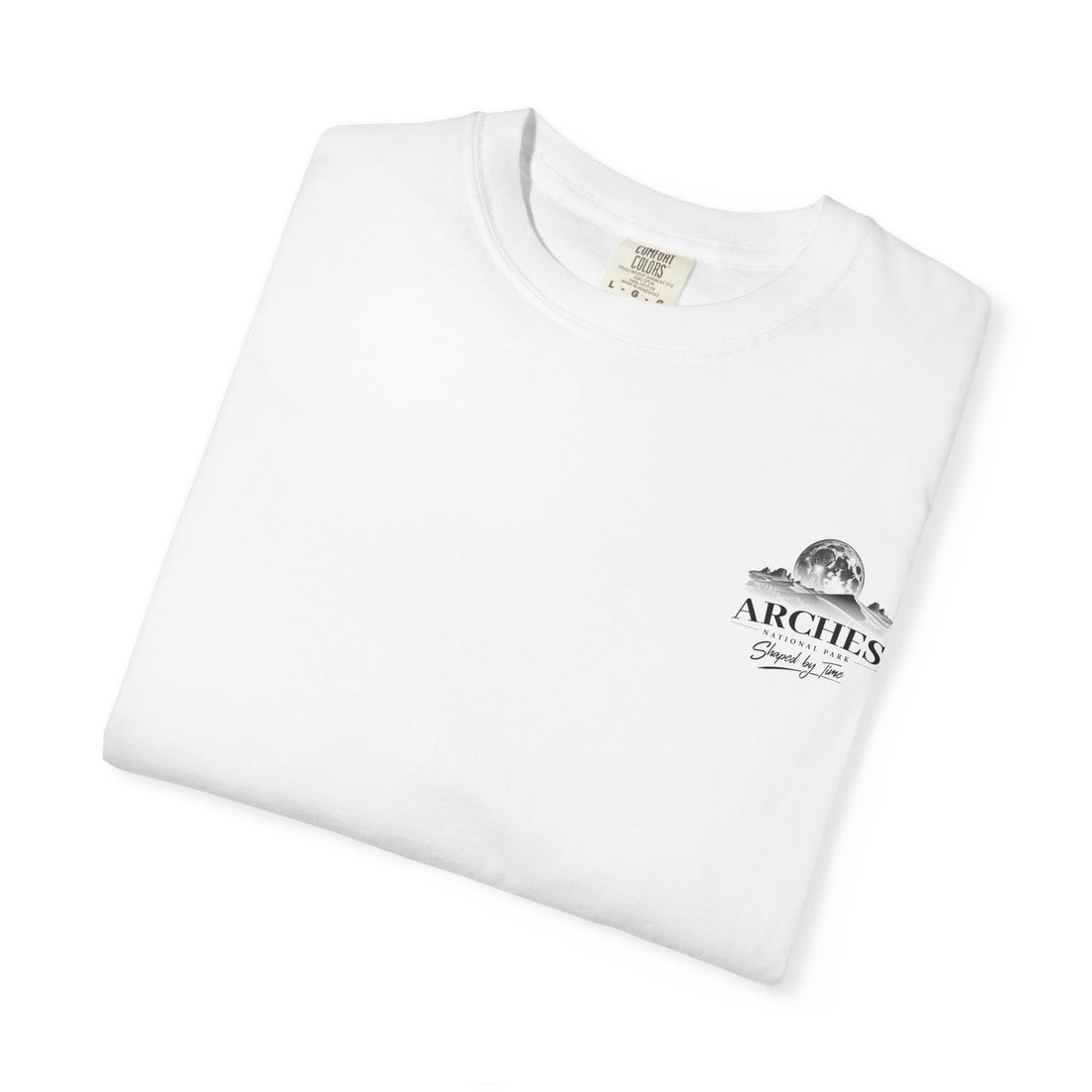 Arches National Park Desert Moon Graphic T-Shirt
