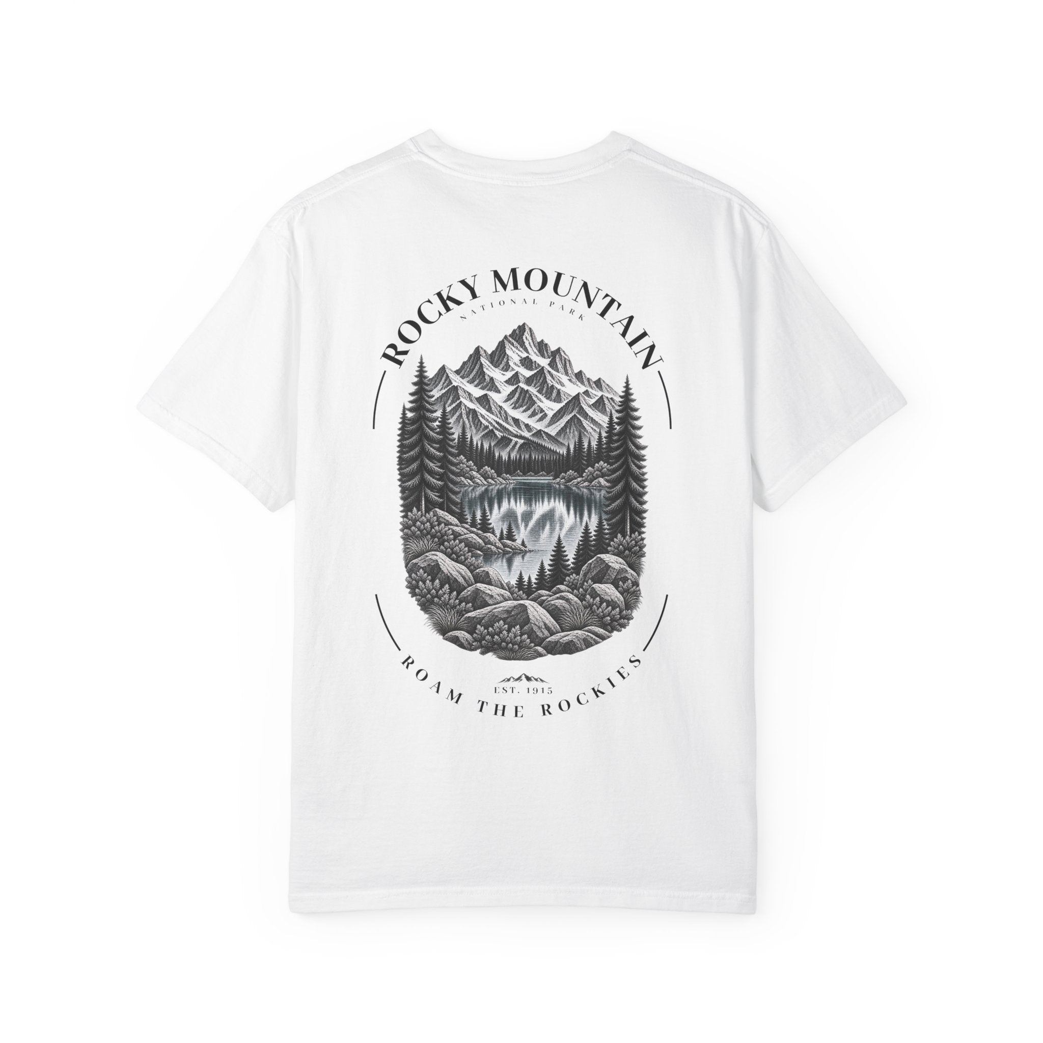 Rocky Mountain National Park Alpine Lake Graphic T-Shirt