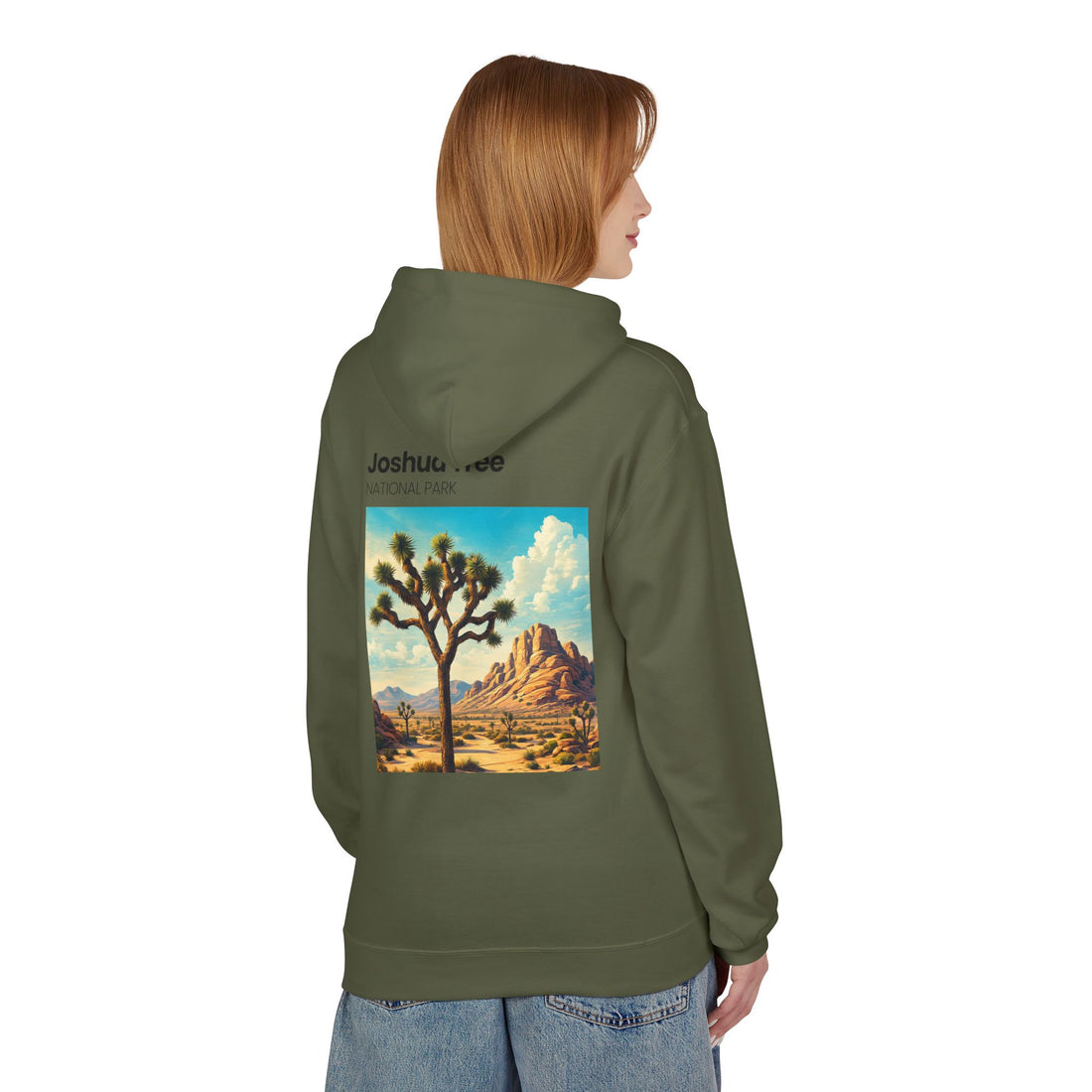 Joshua Tree National Park Hoodie | Vintage Desert Landscape