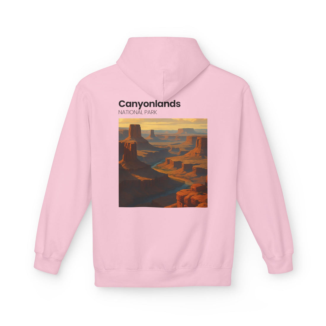 Canyonlands National Park landscape Hoodie | Retro desert canyon art