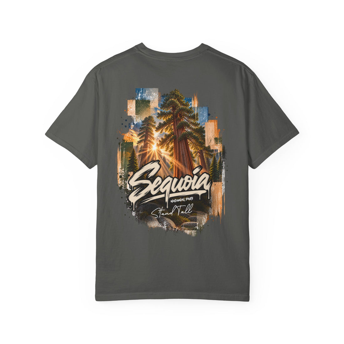 Sequoia National Park – Sun Beams Stand Tall Graphic T-Shirt