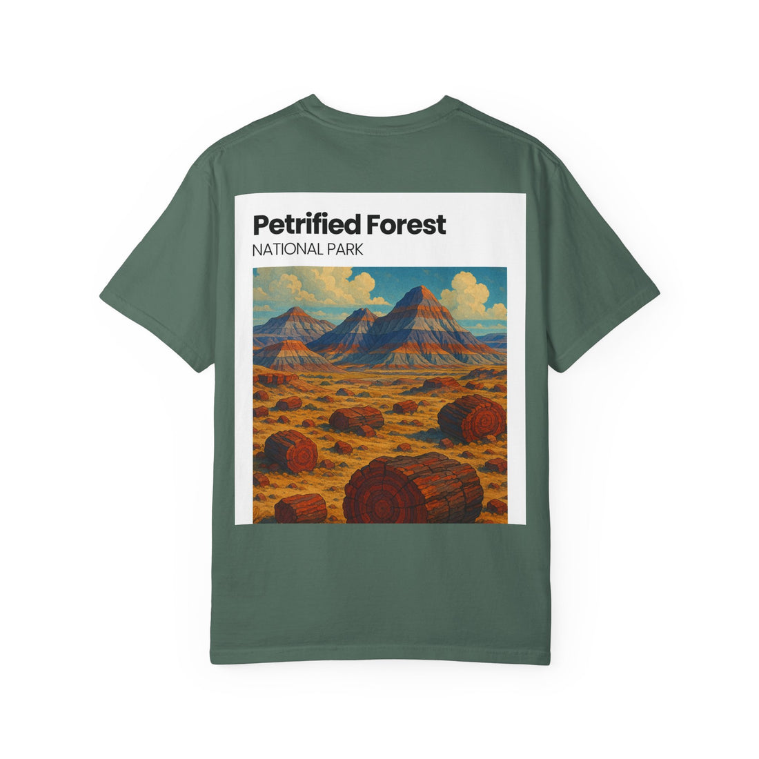 Petrified Forest National Park Poster T-shirt | Vintage Landscape Print