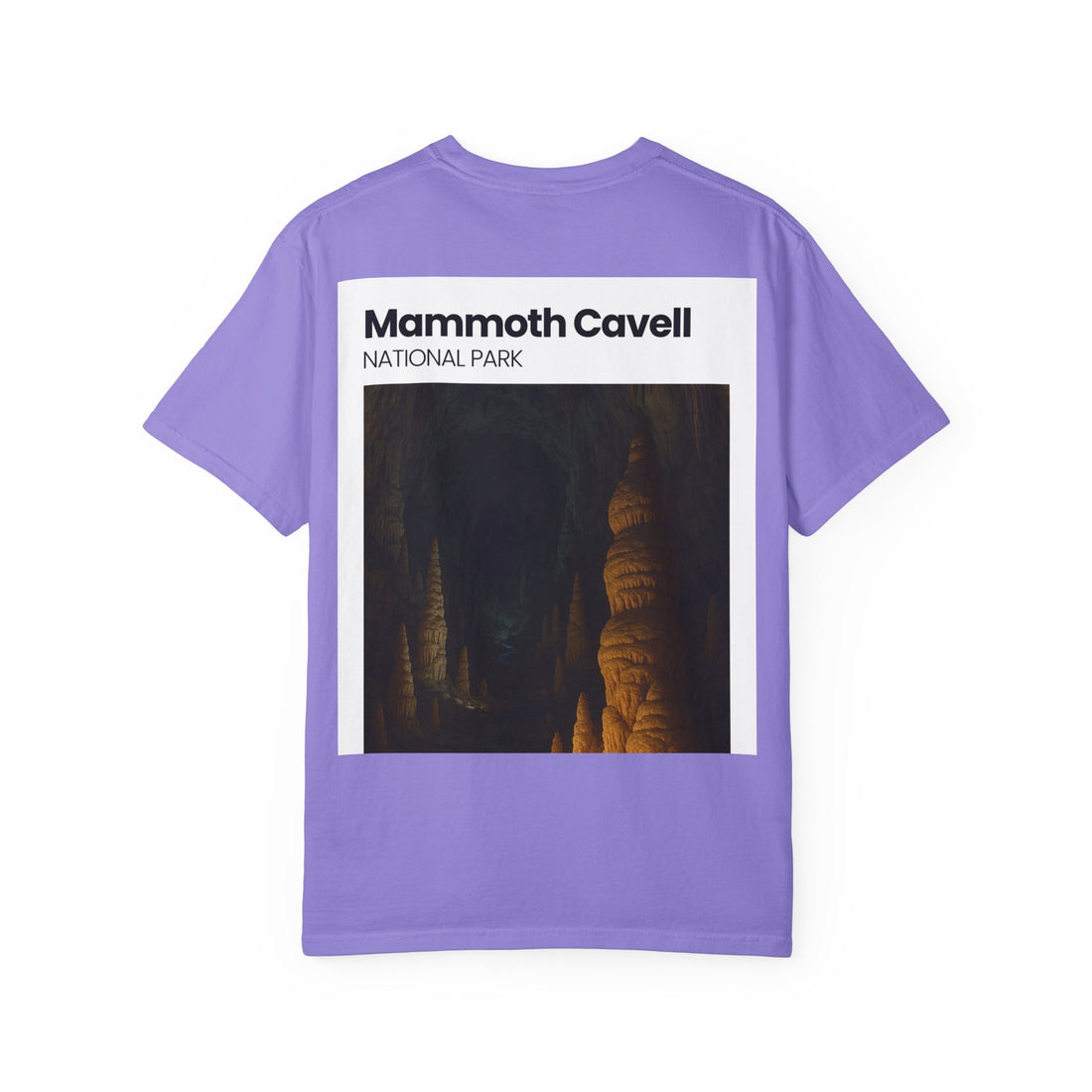 Mammoth Cavell National Park T-shirt | Cave Stalactite Photo Tee
