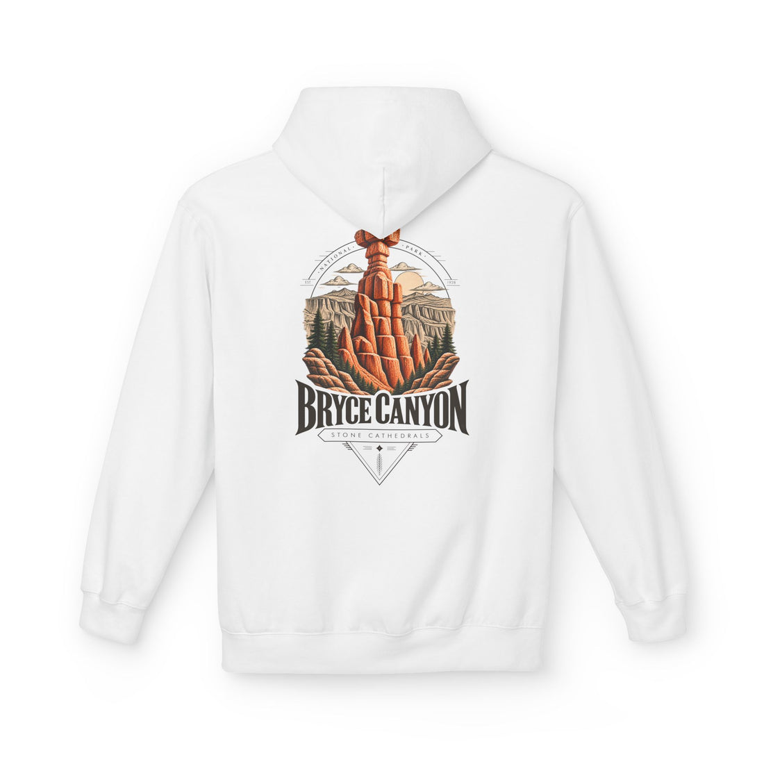 Bryce Canyon Hoodoos Graphic Hoodie
