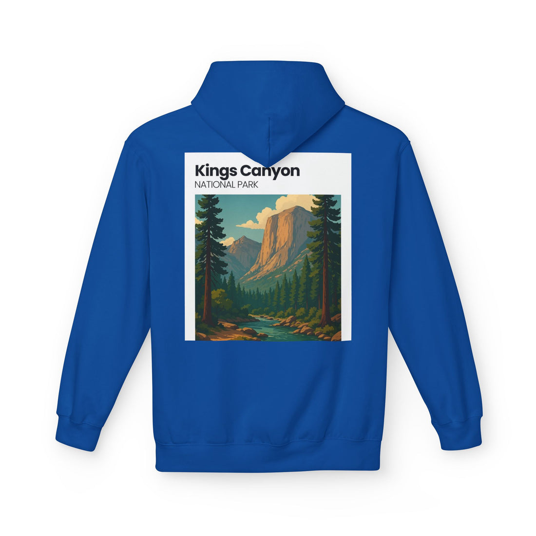 Kings Canyon National Park Hoodie | Vintage Landscape Graphic
