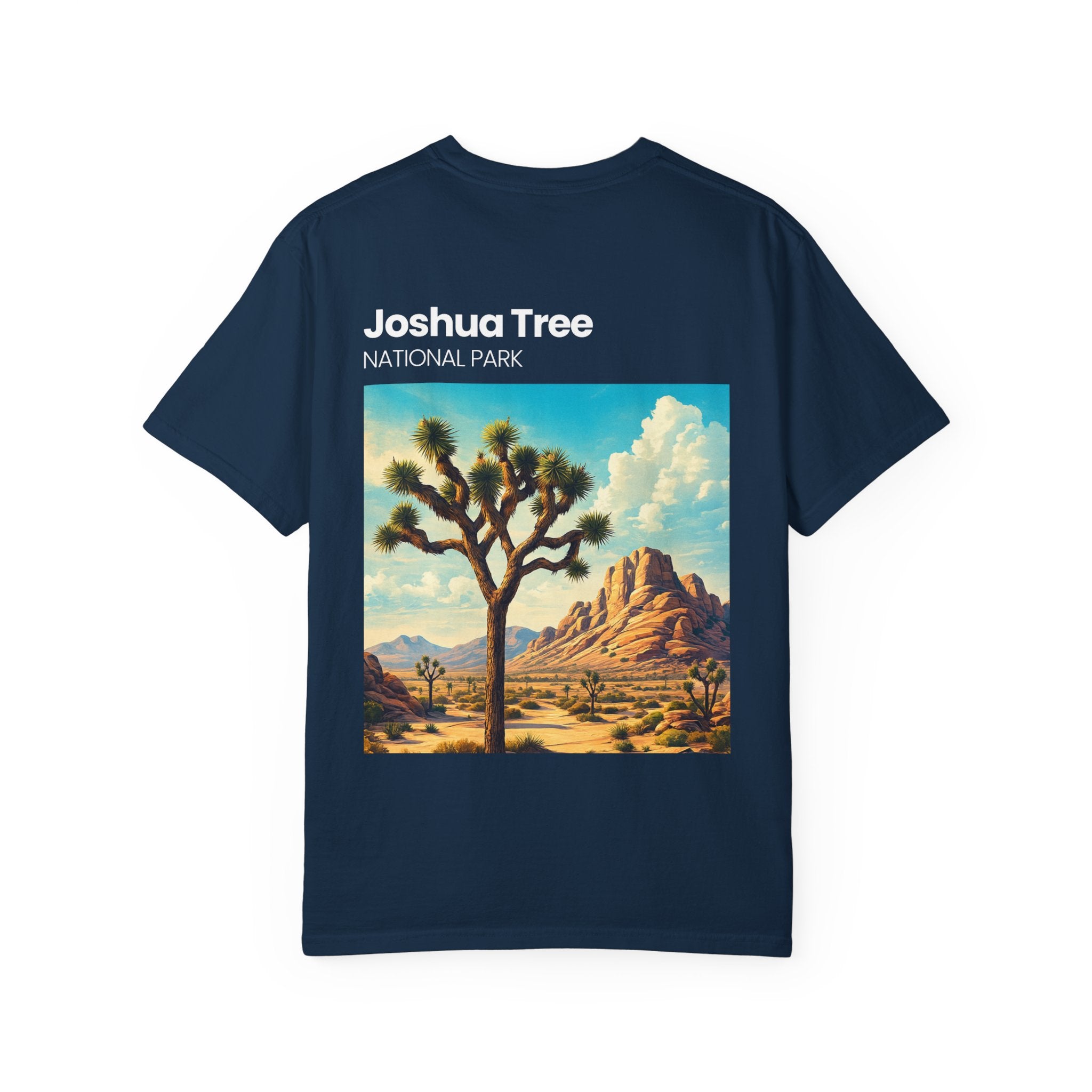 Joshua Tree National Park Vintage Landscape T-Shirt | Desert Scene Tee