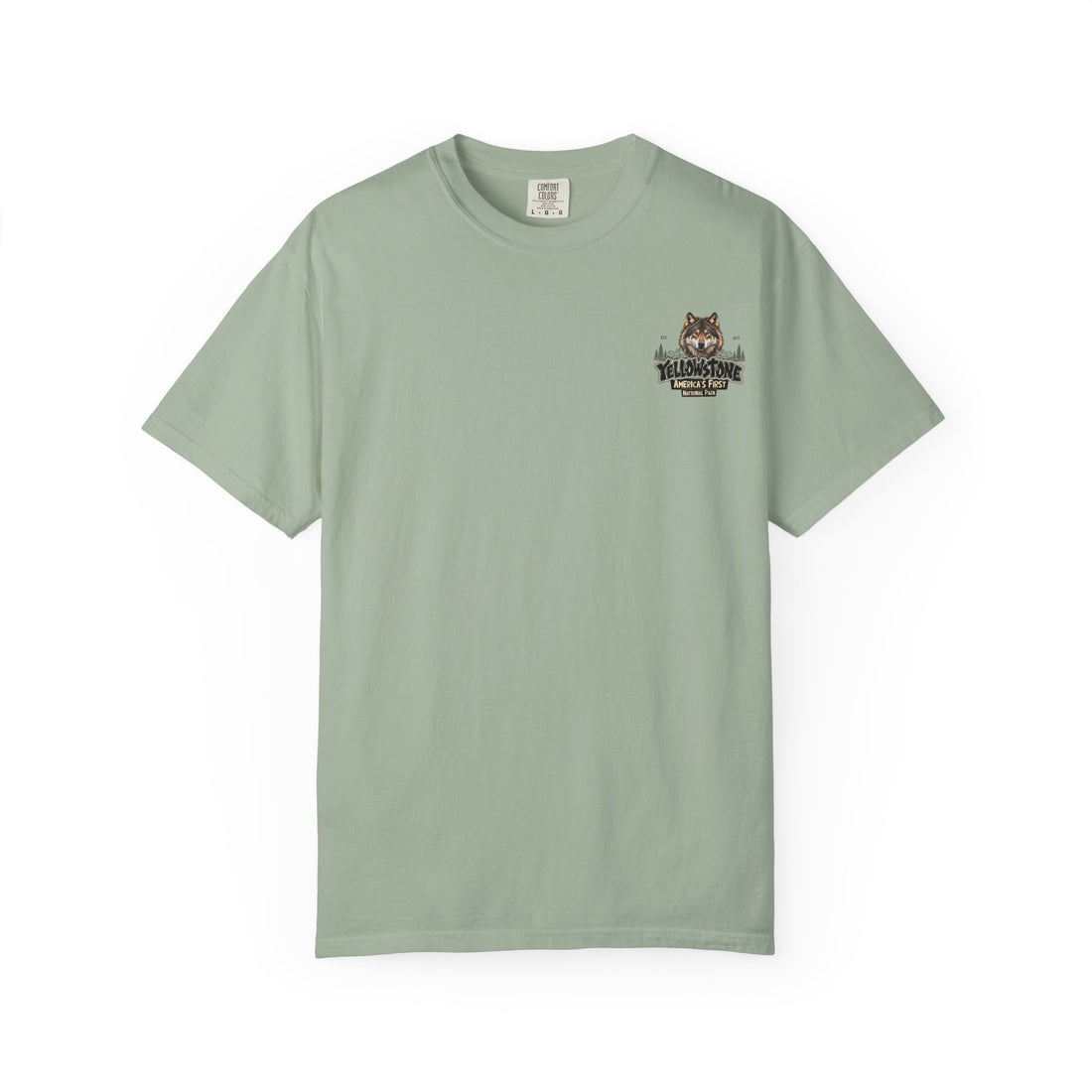Yellowstone Wolf – Where the Wild Still Roams T-Shirt