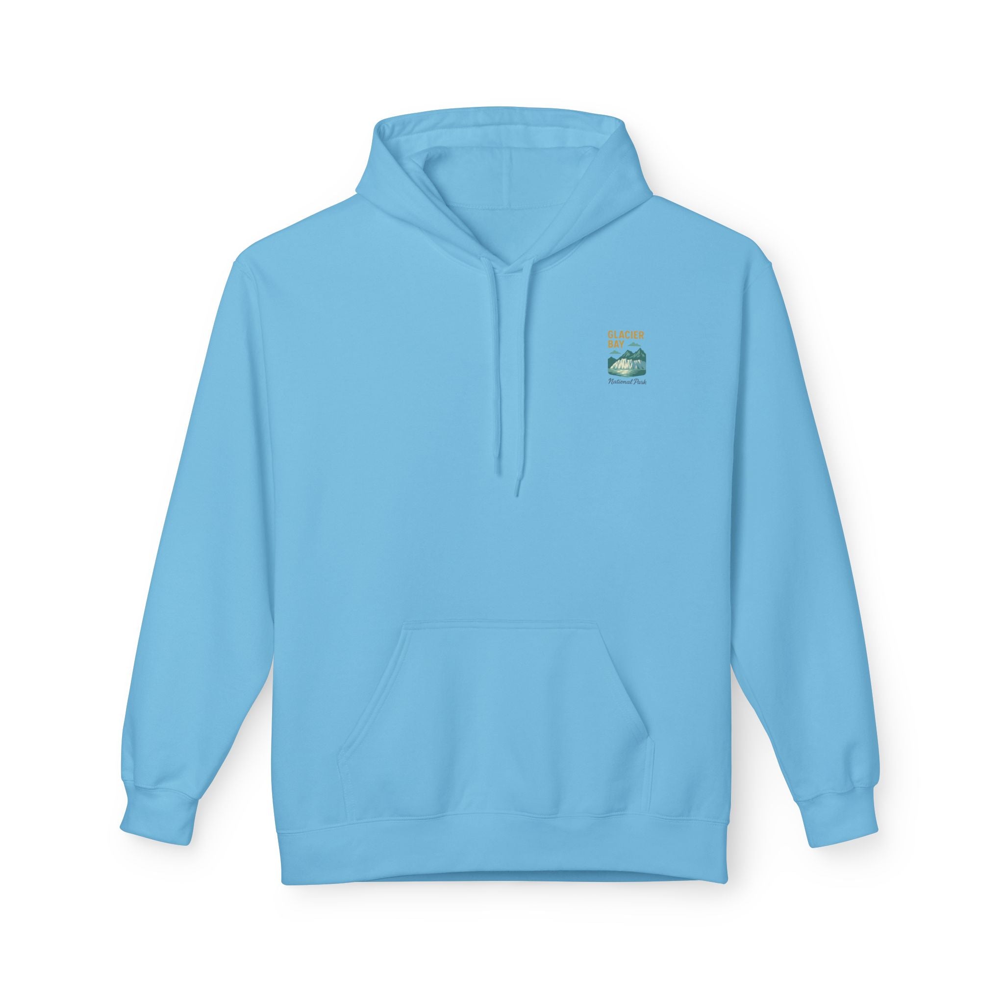 Vintage Wave Surf Patch Hoodie | Small Chest Graphic, Coastal Vibes
