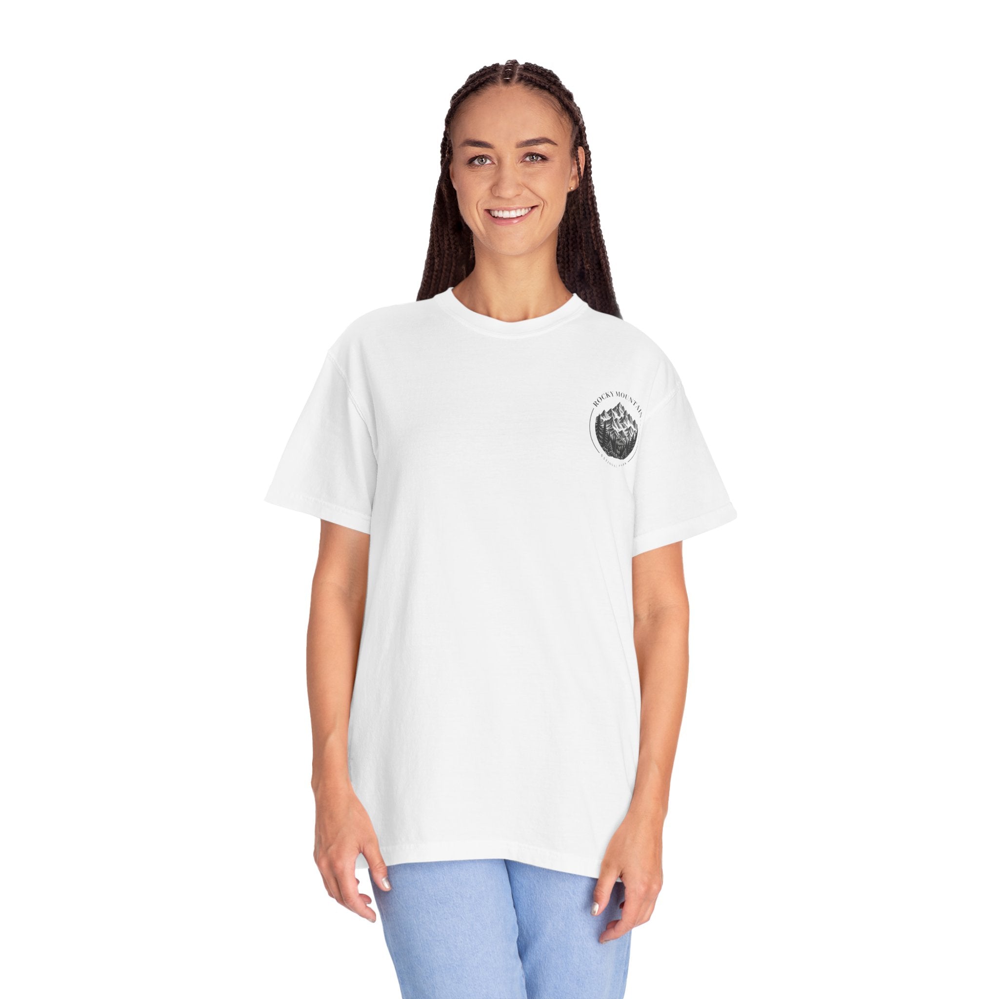 Rocky Mountain National Park Mountain Range Graphic T-Shirt