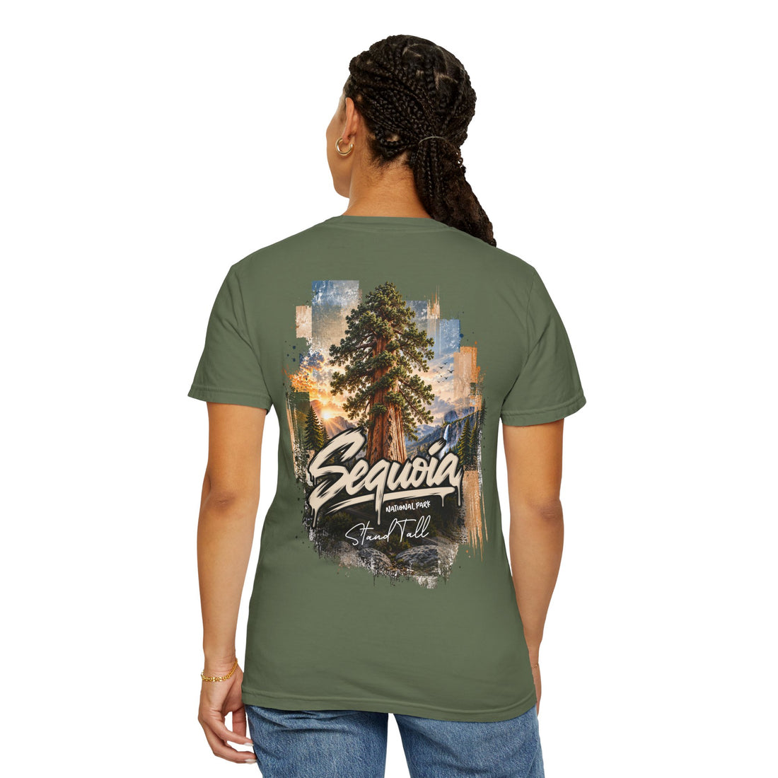 Sequoia National Park – Giant Sequoia Stand Tall Graphic T-Shirt