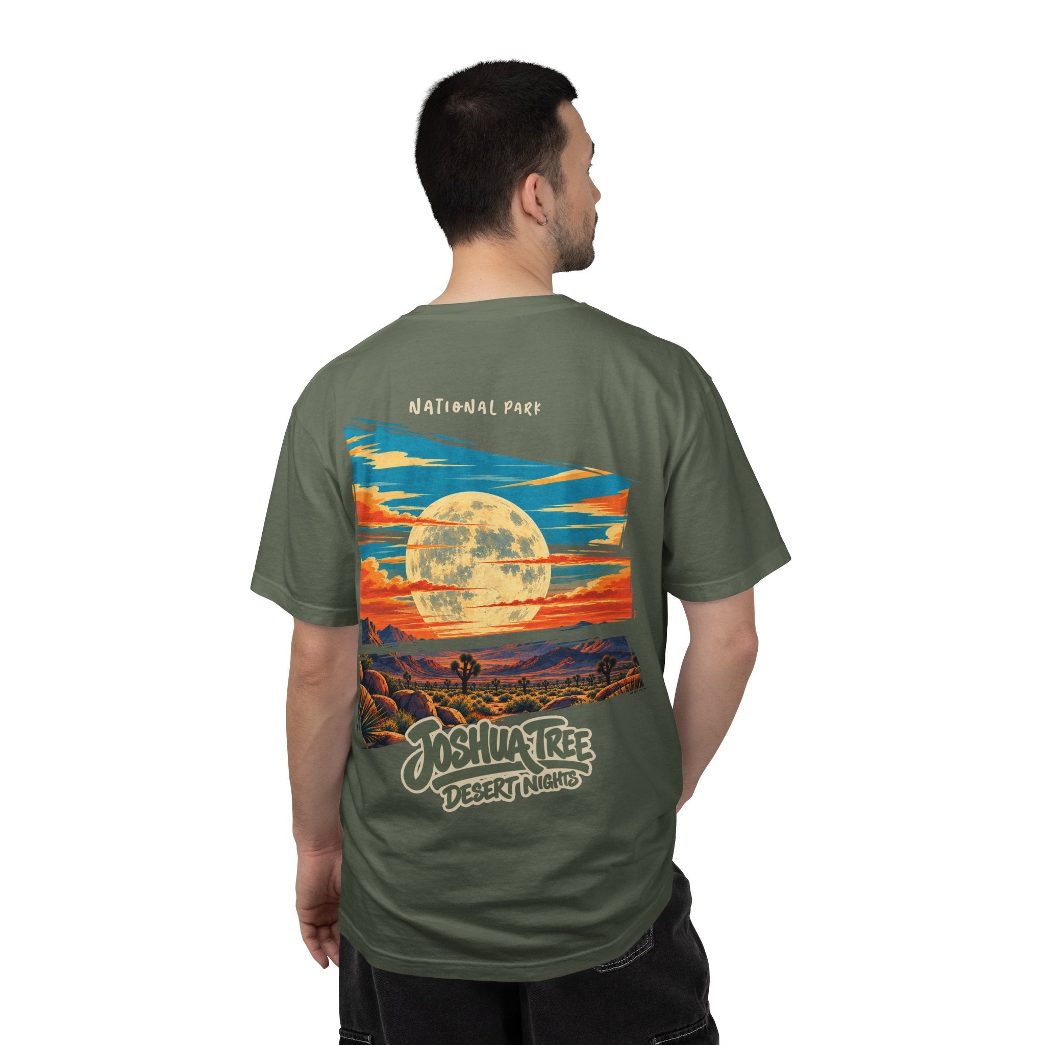 Joshua Tree National Park – Moon Graphic T-Shirt