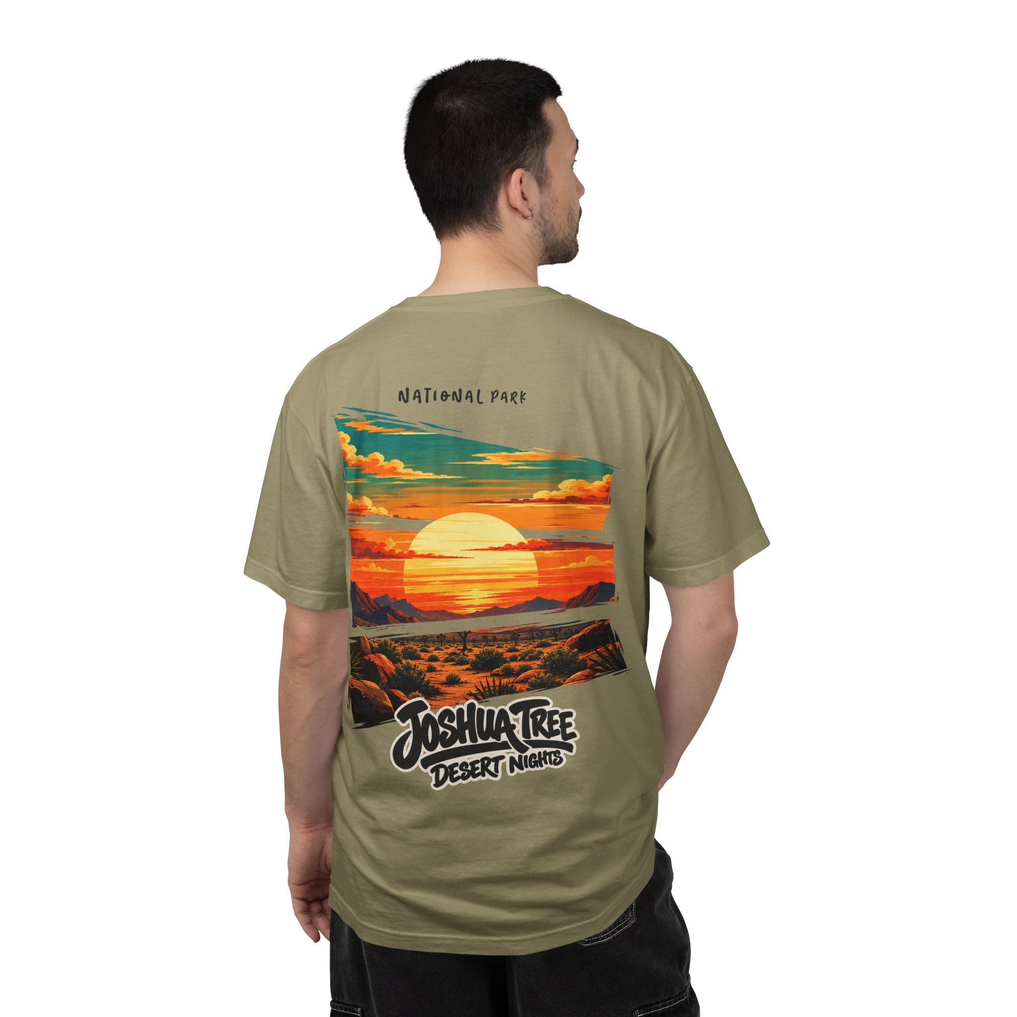 Joshua Tree National Park – Desert Sunset Graphic T-Shirt